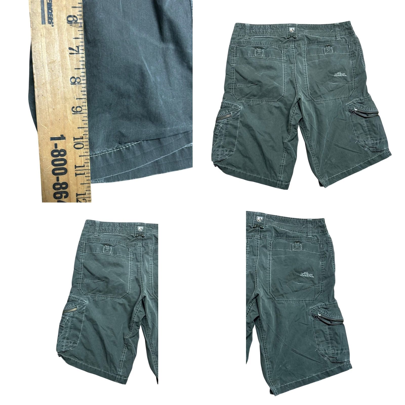 Vintage Kuhl Shorts Mens 32 Ambush Cargo Vintage Patina Dye Brown & Gray Lot Of 2 Hiking Cargo Short Mens 32 Gray Brown Outdoors 2 Pack Size US 32 / EU 48 - 8 Thumbnail