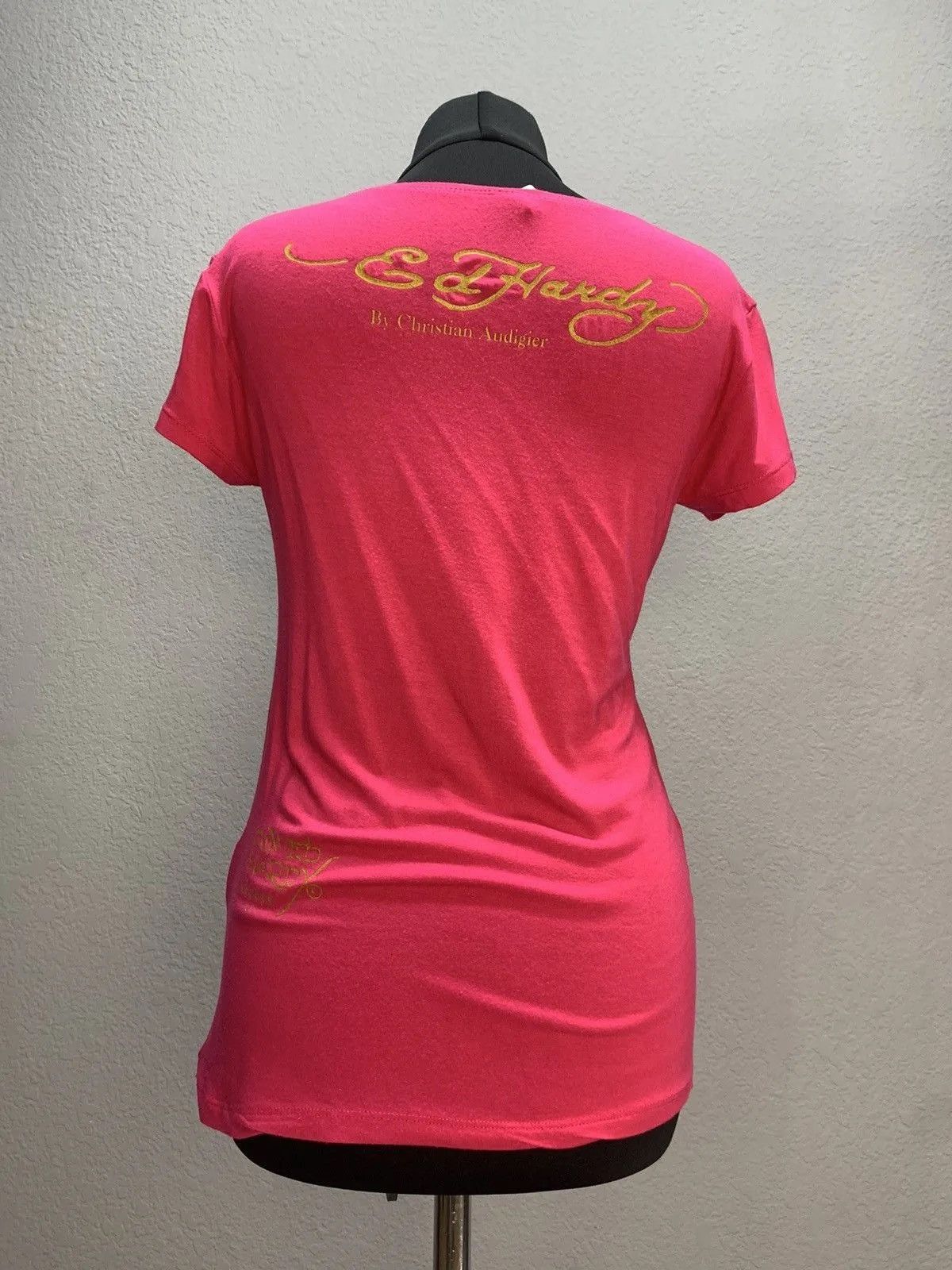 Christian Audigier Vintage Y2K t-shirt style Ed hardy Christian Audigier tee Size L / US 10 / IT 46 - 8 Thumbnail