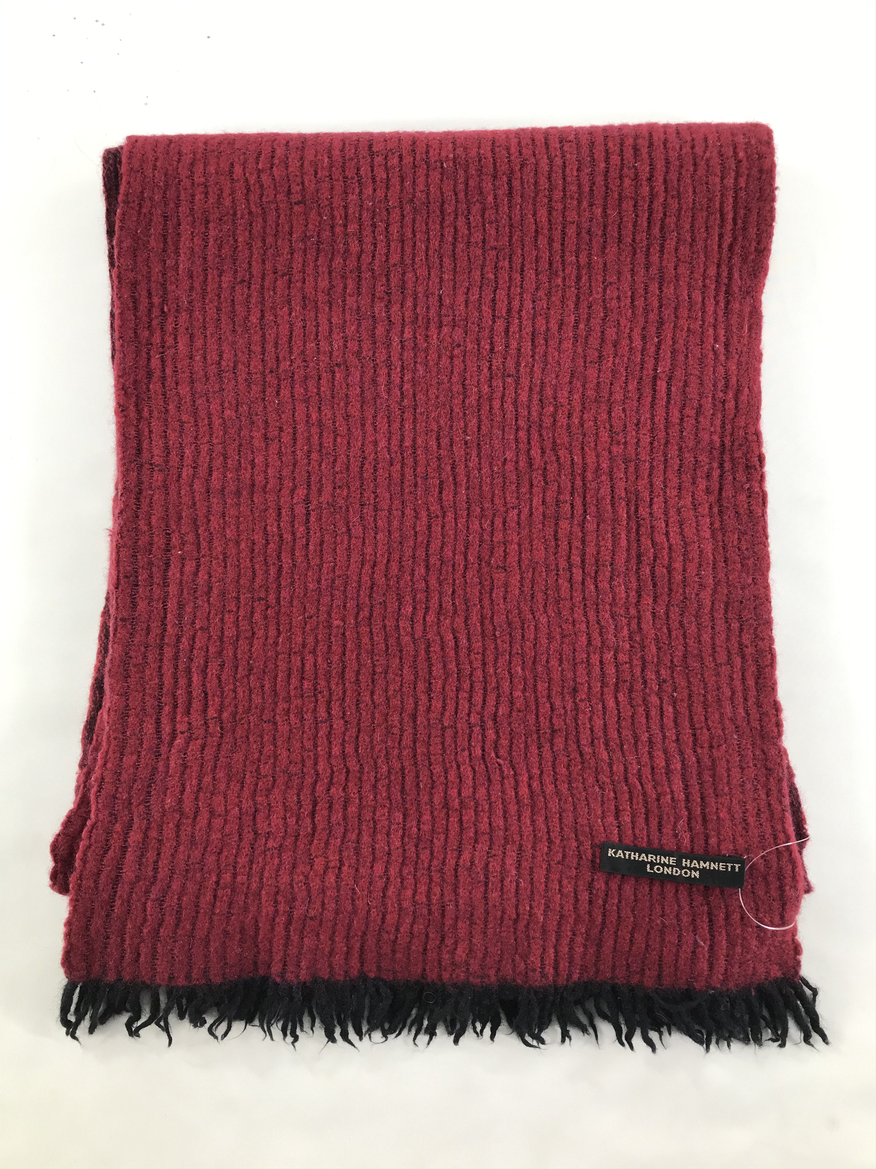 Katharine Hamnett London Vintage Katharine Hamnett Scarf/Muffler/Neckwear MF1122 Size ONE SIZE - 2 Thumbnail