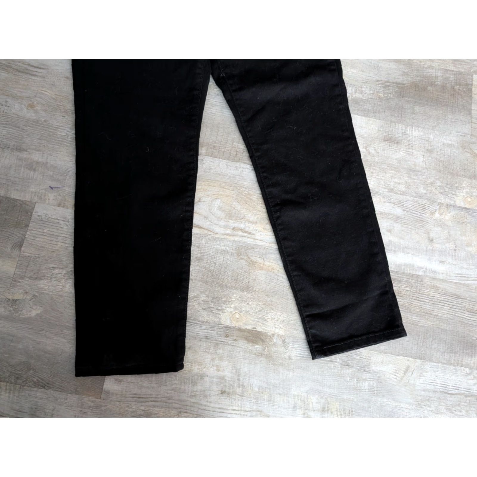 Levi's NWT Levis Womens Jeans Black Size 16S Denim Mid Rise Skinny Stretch 33X30 Size 38" / US 16 / IT 52 - 2 Thumbnail