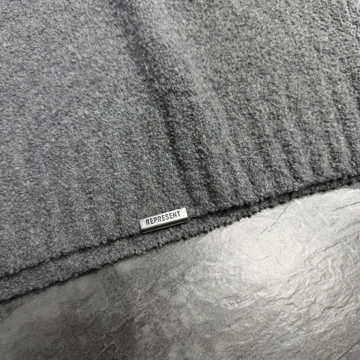 Represent Clo. Represent Initial Boucle Polo - Grey Large Size US L / EU 52-54 / 3 - 3 Thumbnail