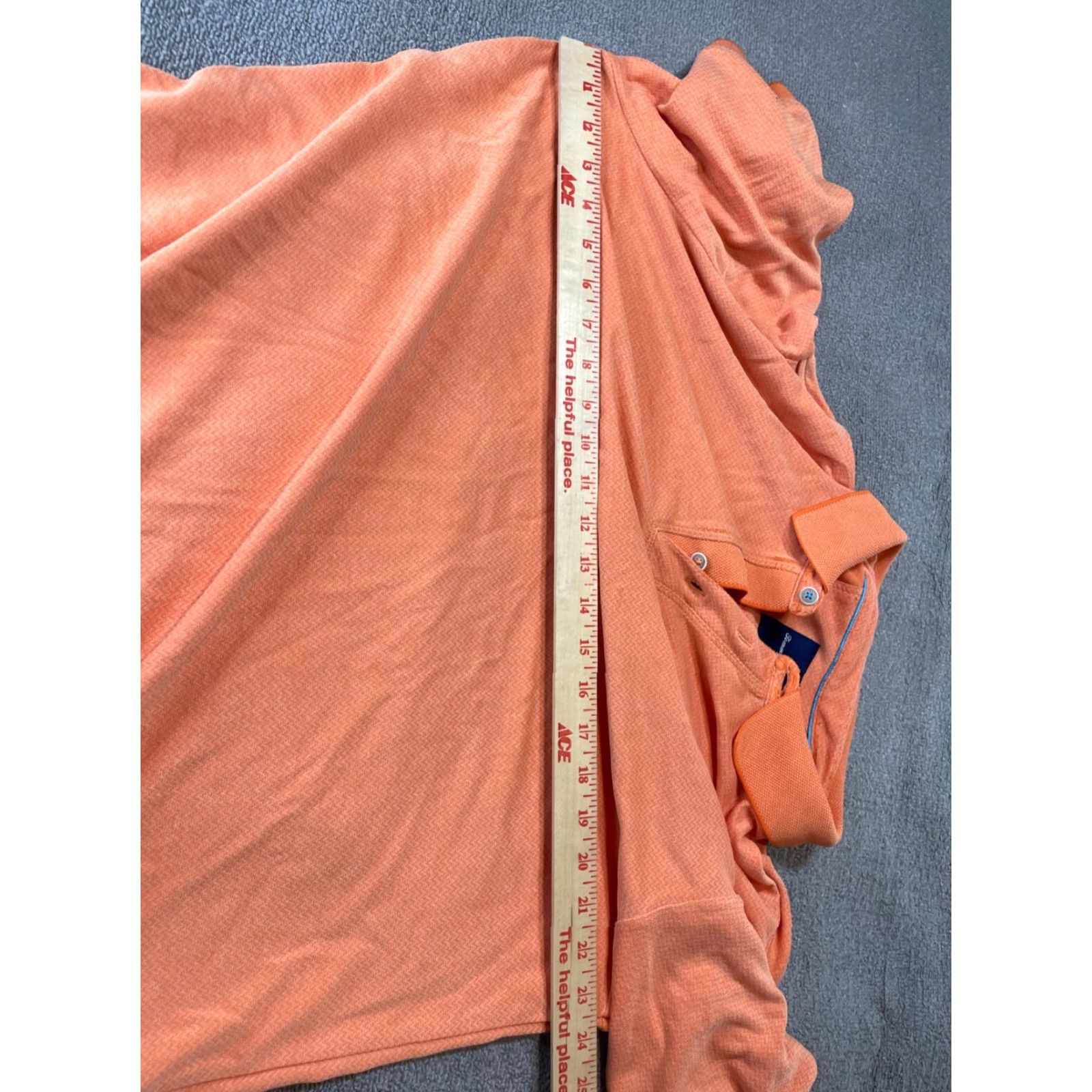 Tommy Bahama TOMMY BAHAMA POLO SHIRT Mens XL Orange Short Sleeve Shirt Polo Men Nike? Sorry. Size US XL / EU 56 / 4 - 3 Thumbnail