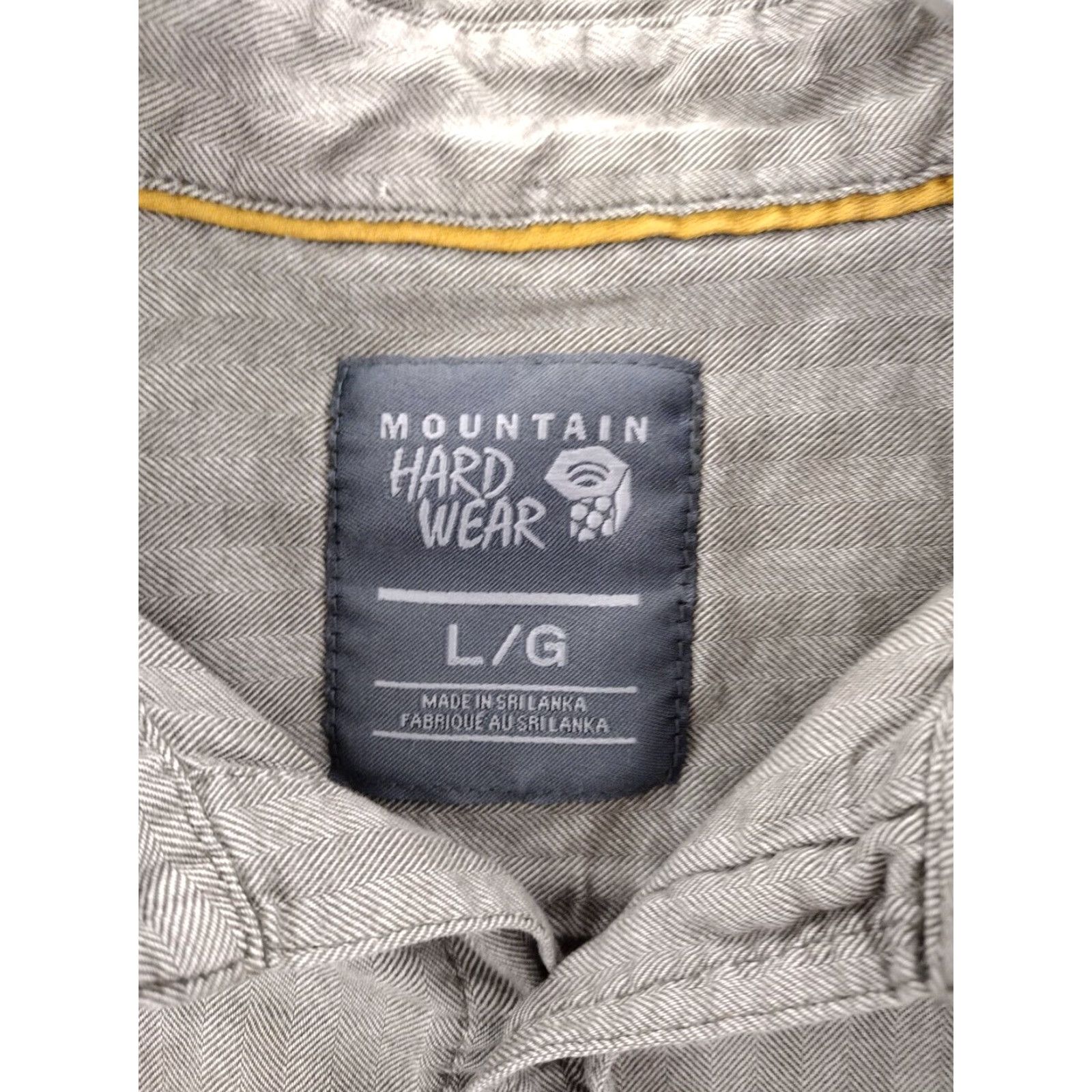 Mountain Hardwear Mountain Hardwear Mens XL Grey Long Sleeve Shirt Size US XL / EU 56 / 4 - 4 Thumbnail