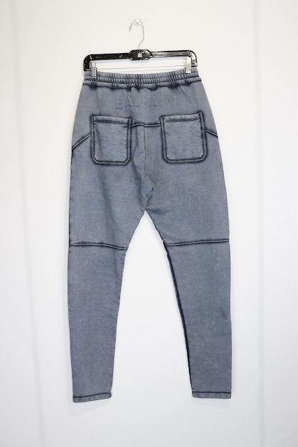 Balmain o1rshd1 Bike Drawstring Jogger / Sweatpants in Blue Size US 30 / EU 46 - 5 Thumbnail