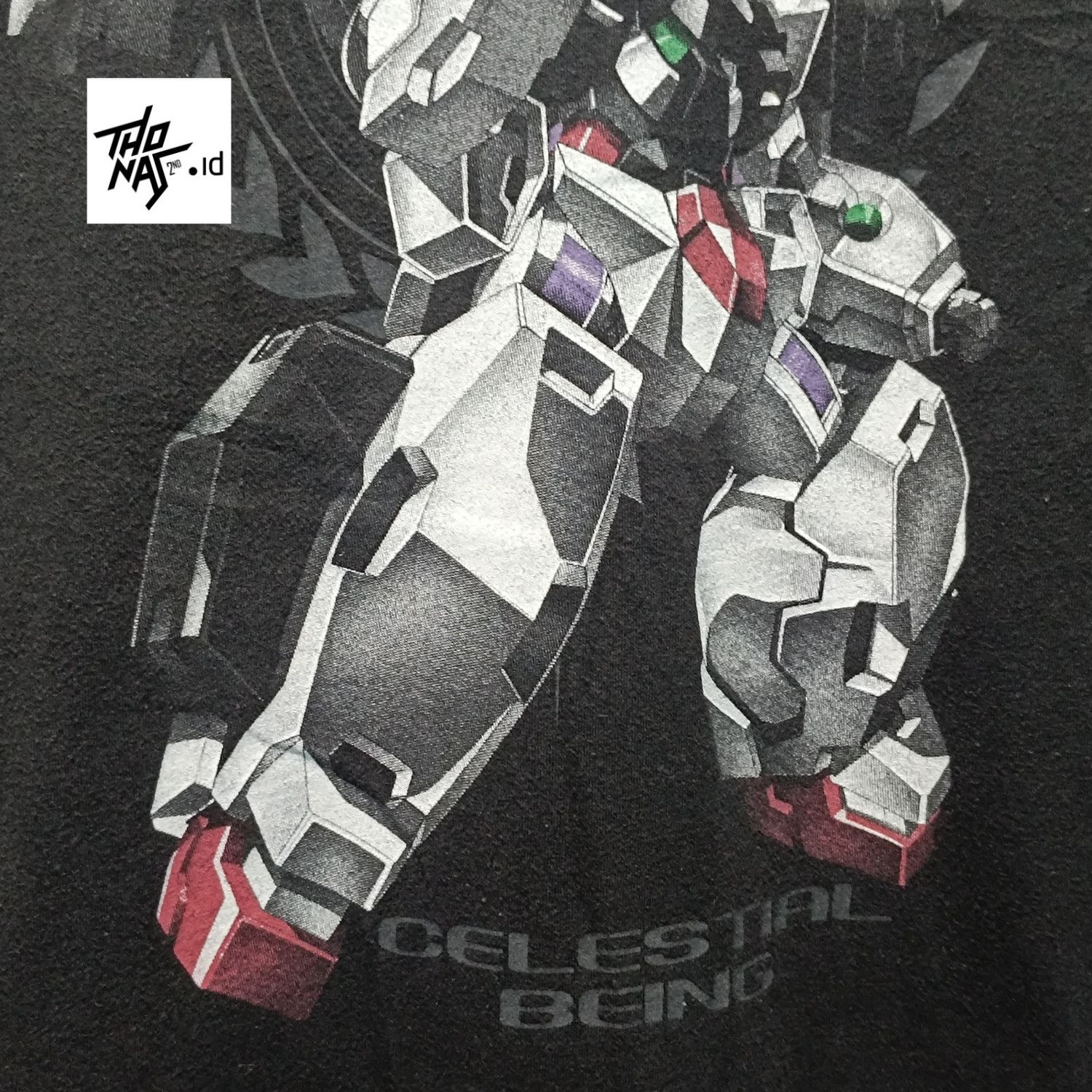 Anime Rare Vintage Gundam 00 Celestial Being Anime Manga Mecha Size US L / EU 52-54 / 3 - 4 Thumbnail