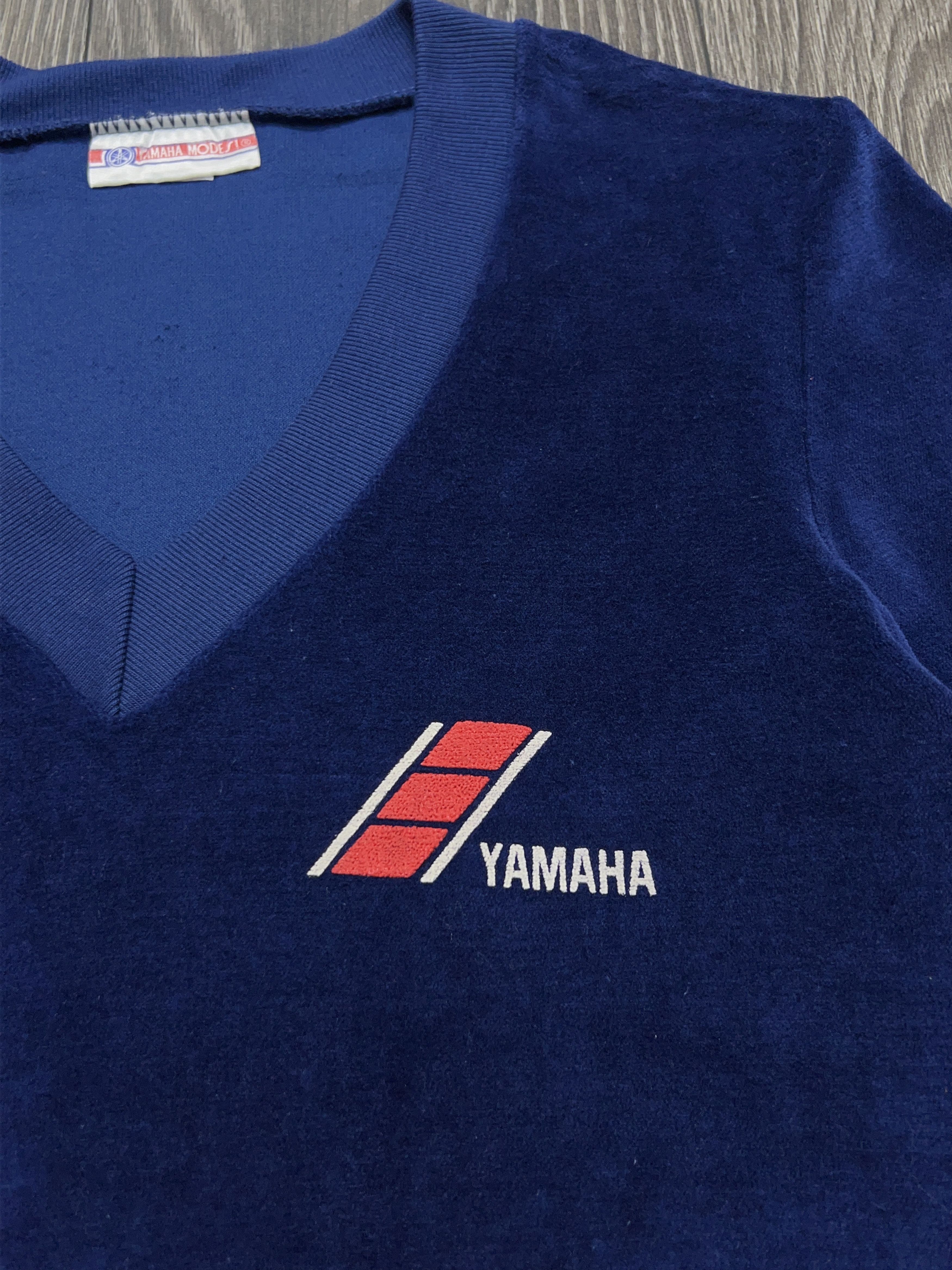 Yamaha Womens 1990s Sweatshirt Sweater Long Sleeve Racing Size S Size S / US 4 / IT 40 - 2 Thumbnail