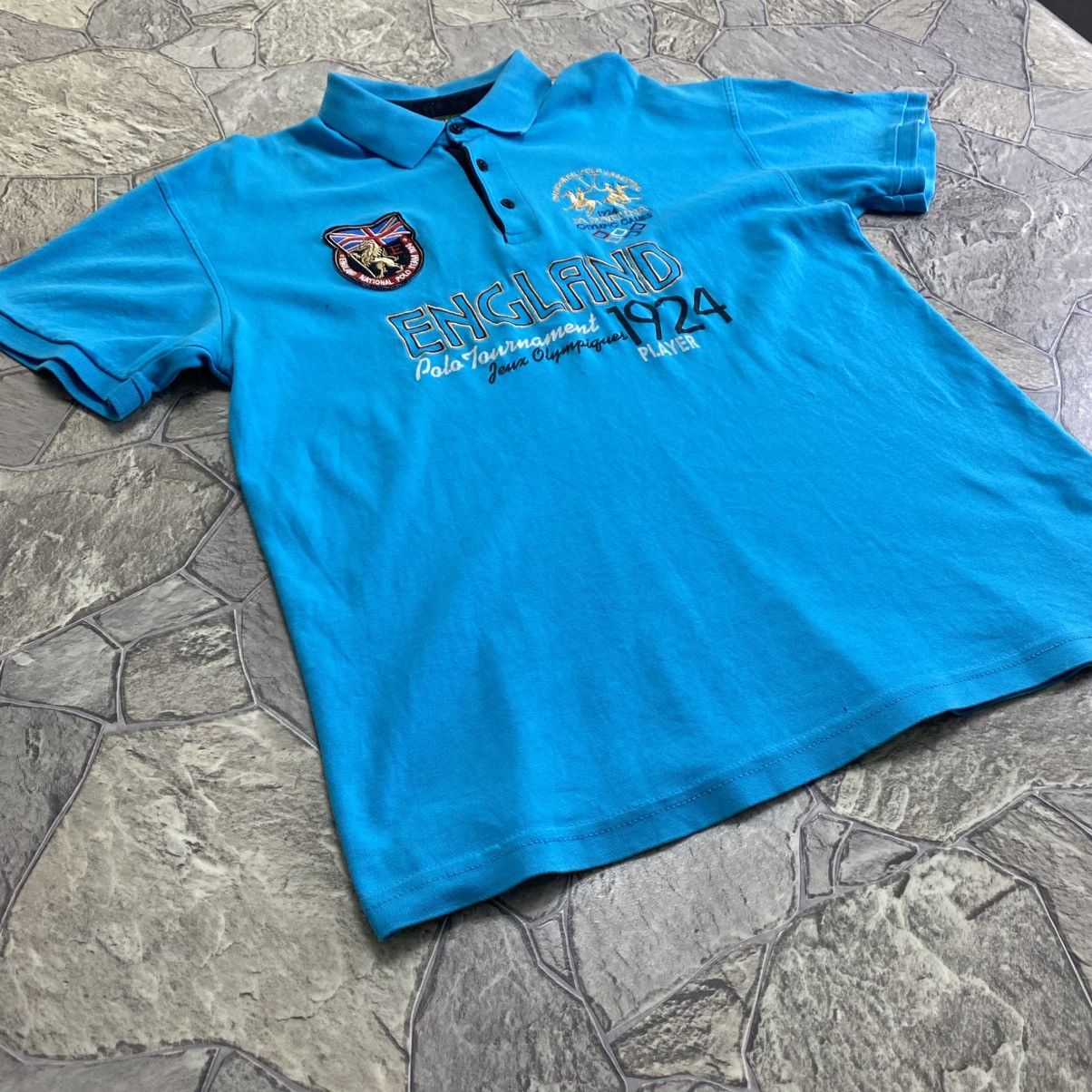 La Martina La Martina Vintage England Polo T-Shirt Size US XL / EU 56 / 4 - 3 Thumbnail