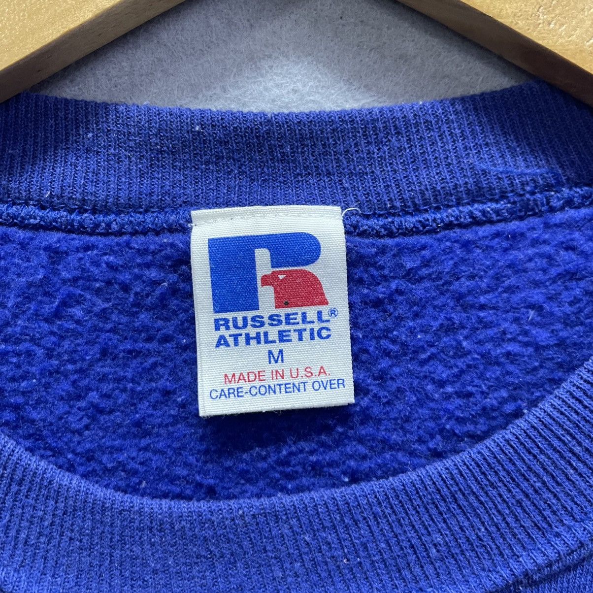Russell Athletic Vintage Russell Athletic Made in USA Royal Blue Sweatshirt Size US M / EU 48-50 / 2 - 6 Thumbnail