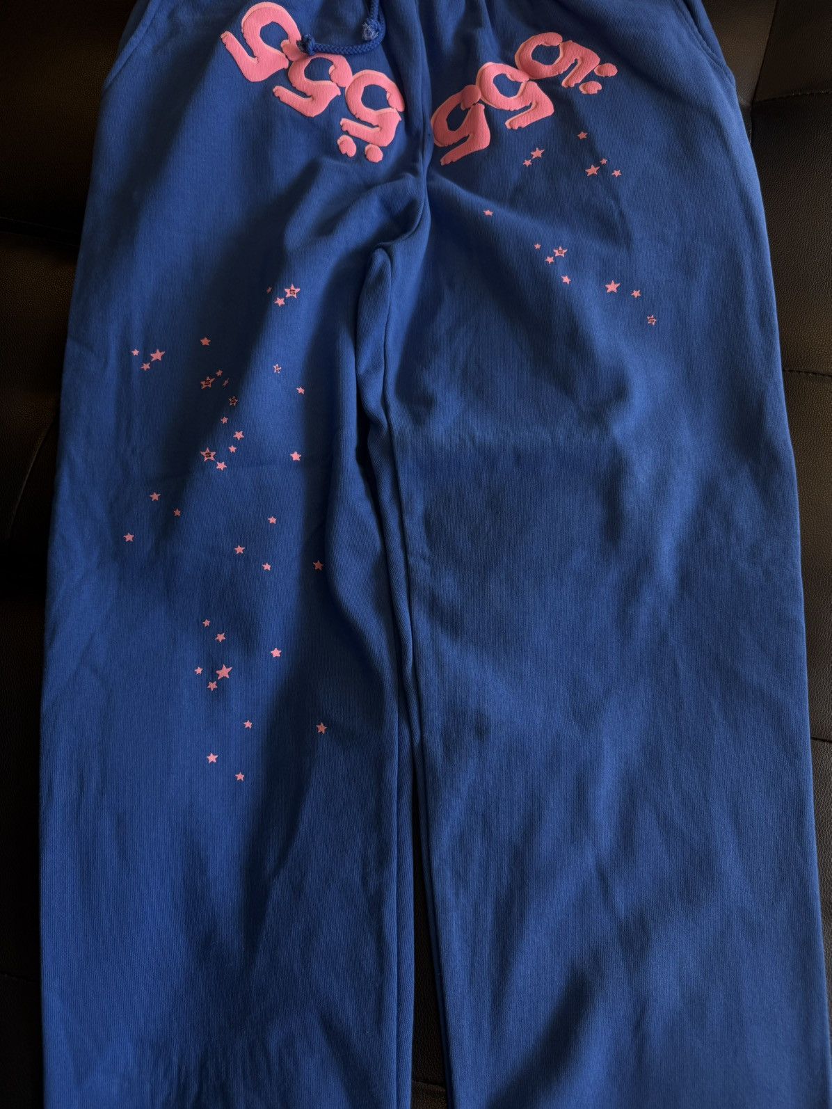 Sp5der Sp5der Worldwide Pink Blue Sweatpants Size XL (NEW) Size US 34 / EU 50 - 3 Thumbnail