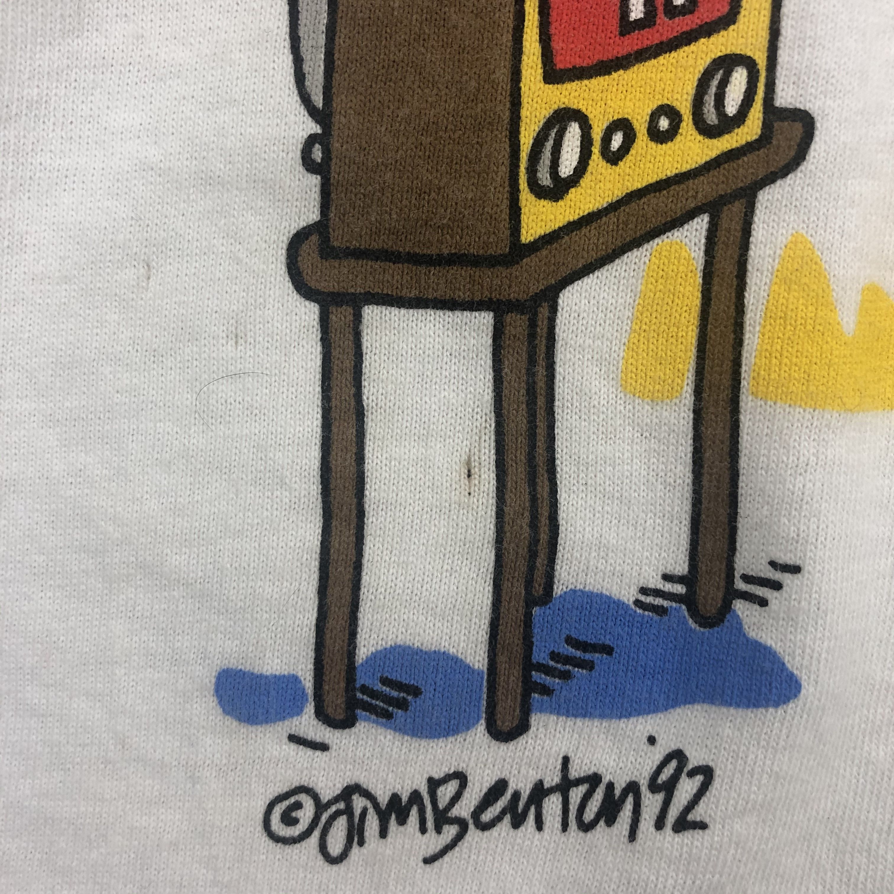 Vintage Vintage 90s Jim Benton Mr New Dad Xlarge Tshirt - G095 Size US XL / EU 56 / 4 - 5 Thumbnail