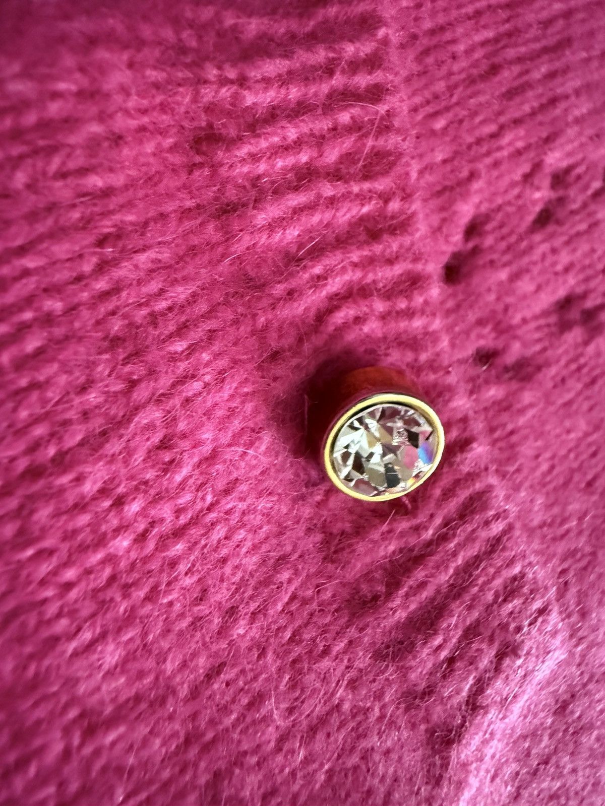 Dolce & Gabbana Dolce Gabbana Vintage Rose Barbie Lana wool Cardigan Size M / US 6-8 / IT 42-44 - 3 Thumbnail