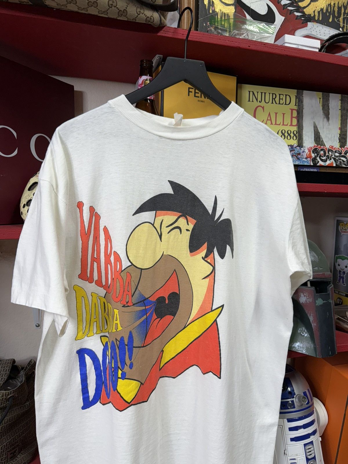 Vintage Vintage 90’s Flint Stones Cartoon T-Shirt Adult Size XLarge Size US XL / EU 56 / 4 - 2 Thumbnail
