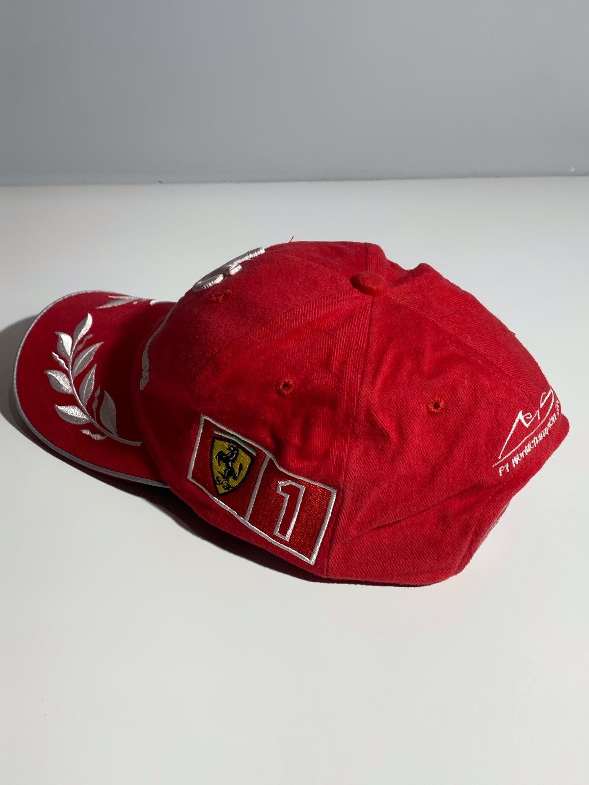 Ferrari 2000 F1 World Champion Michael Schumacher Ferrari cap Size ONE SIZE - 12 Thumbnail