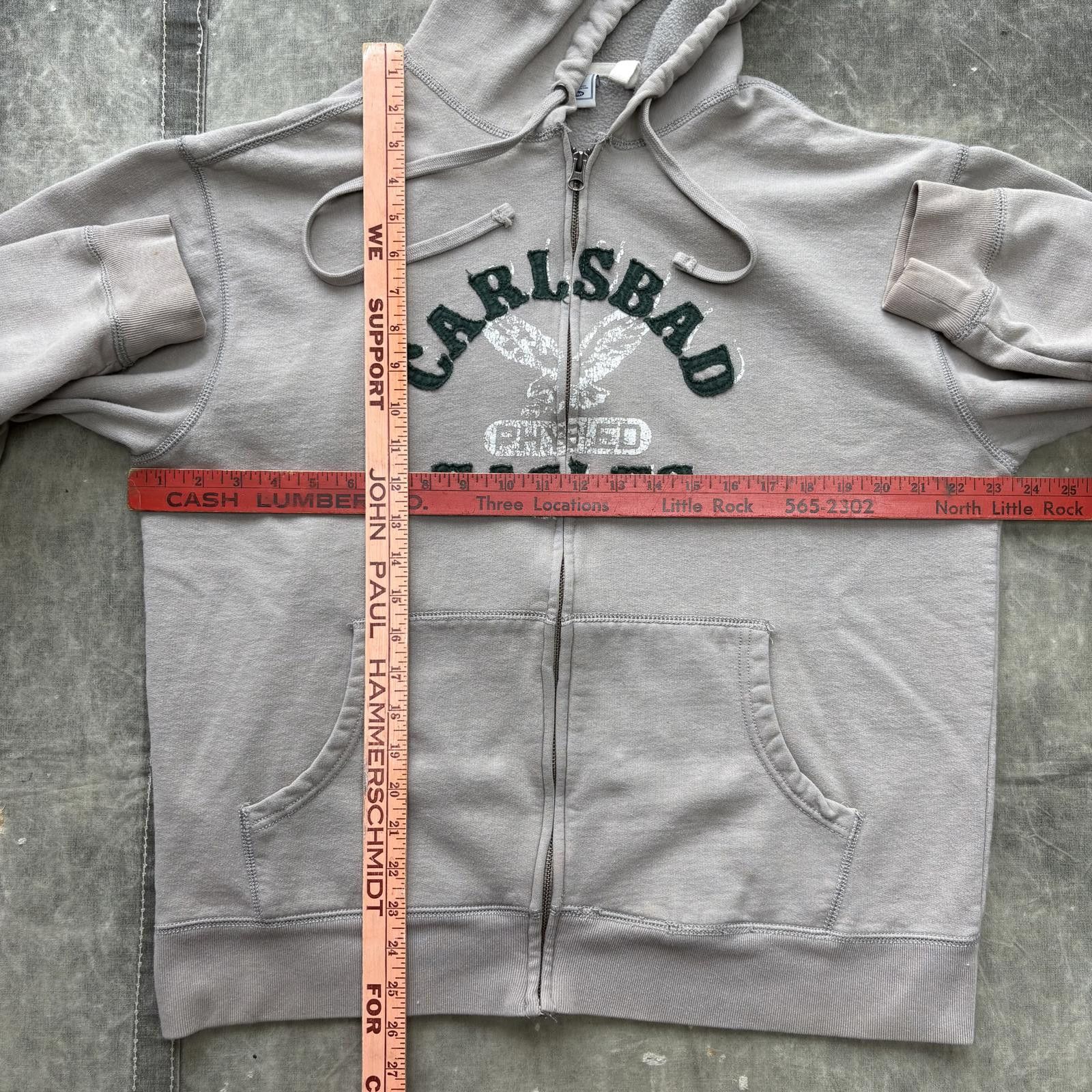 Old Navy Vintage Y2K Old Navy Eagles Grunge Skater Full Zip Hoodie Size US L / EU 52-54 / 3 - 4 Thumbnail