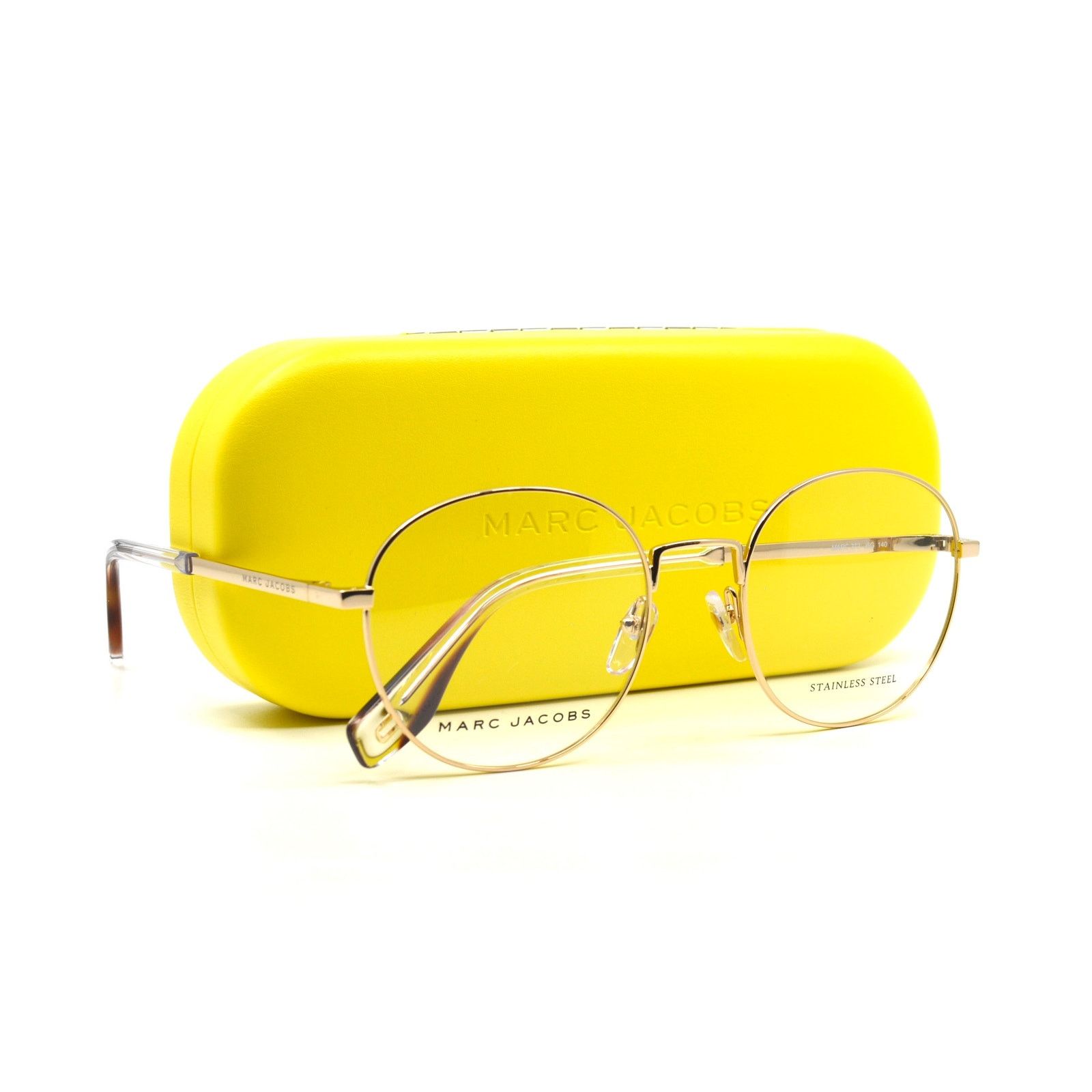 Marc Jacobs NEW MARC JACOBS MARC272 J5G GOLD AUTHENTIC EYEGLASSES FRAME Size ONE SIZE - 11 Thumbnail
