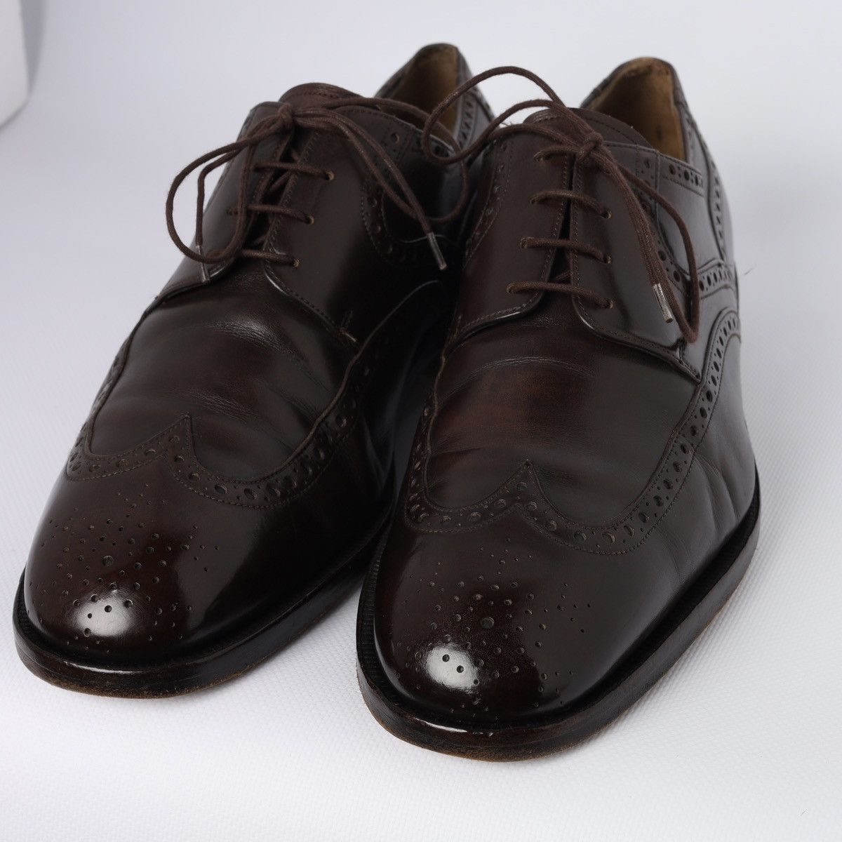 Bally Bally Leather Brogues Shoes Switzerland Size US 9.5 / EU 42-43 - 2 Thumbnail