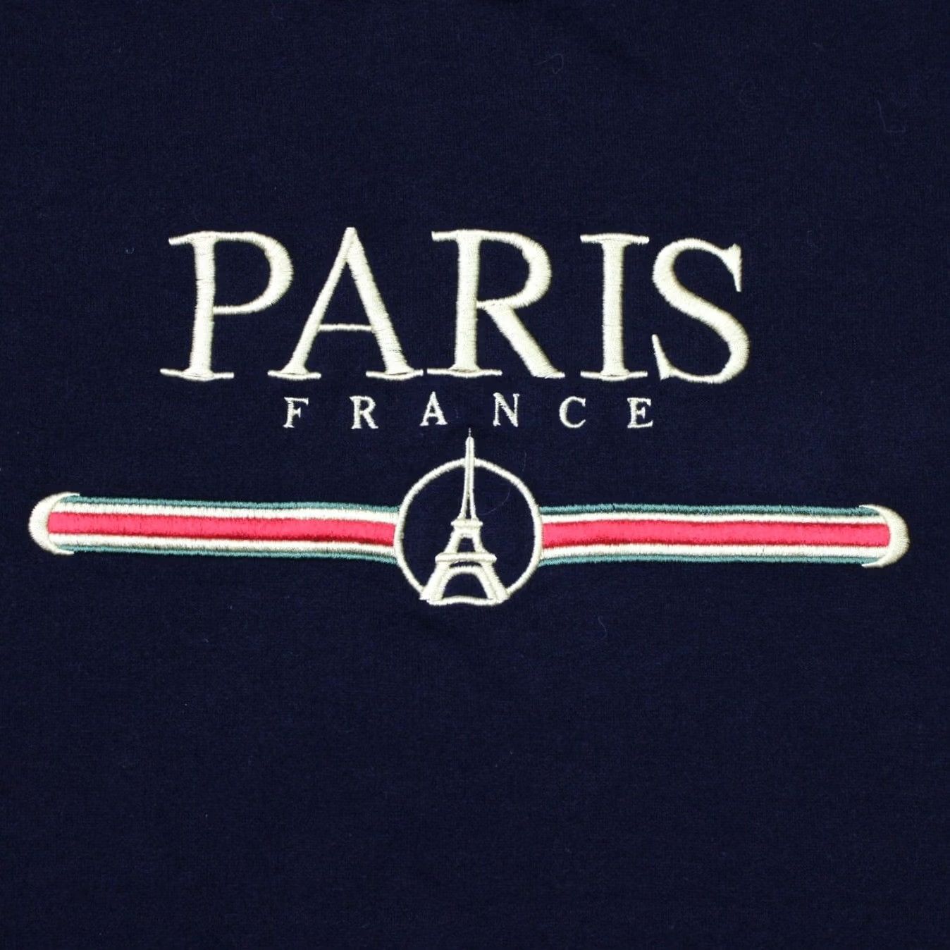 Vintage Paris Sweatshirt Mens Large Black 100% Cotton Pullover Shirt Pullover Logo Graphic Paris Theme Mens Large Black Cotton Sweatshirt Size US L / EU 52-54 / 3 - 4 Thumbnail