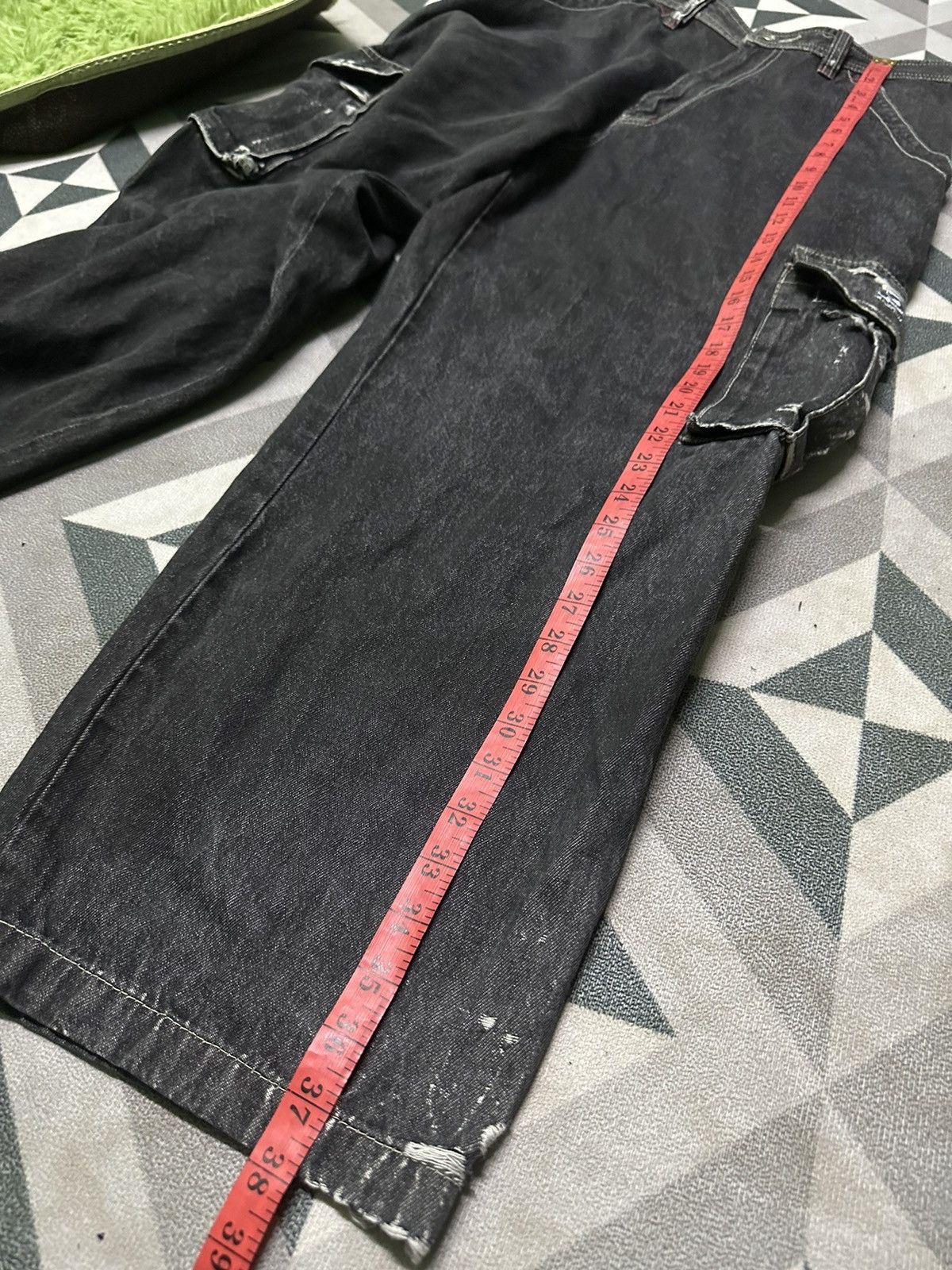 Japanese Brand × Vintage Vintage Piko cargo denim pants Size US 30 / EU 46 - 12 Thumbnail