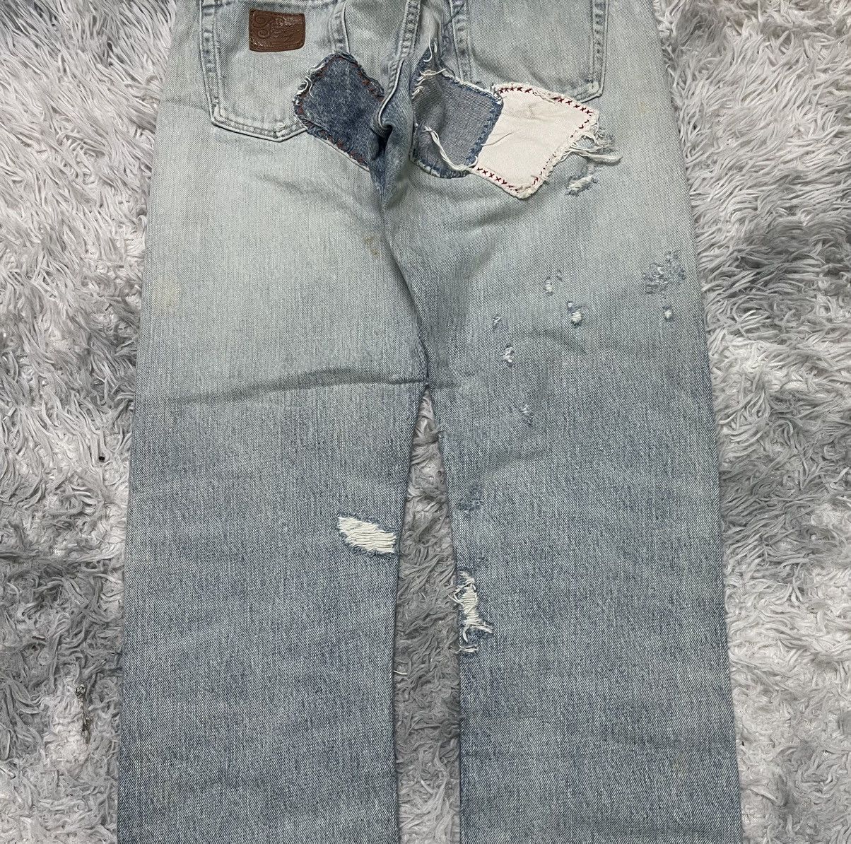 Japanese Brand VINTAGE KAPITAL INSPIRED PATCHES WORK JEANS BRAND RNA INC Size US 28 / EU 44 - 13 Thumbnail