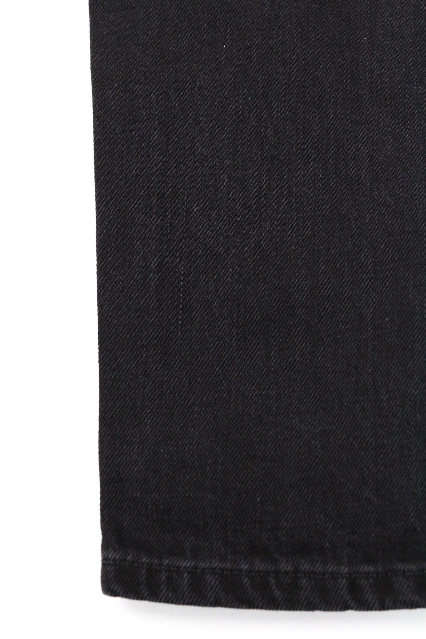 Nudie Jeans BREEZY BRITT W25/L26 Black Worn Zip Logo Cotton 80688 Size 25" / US 0 / IT 36 - 9 Thumbnail