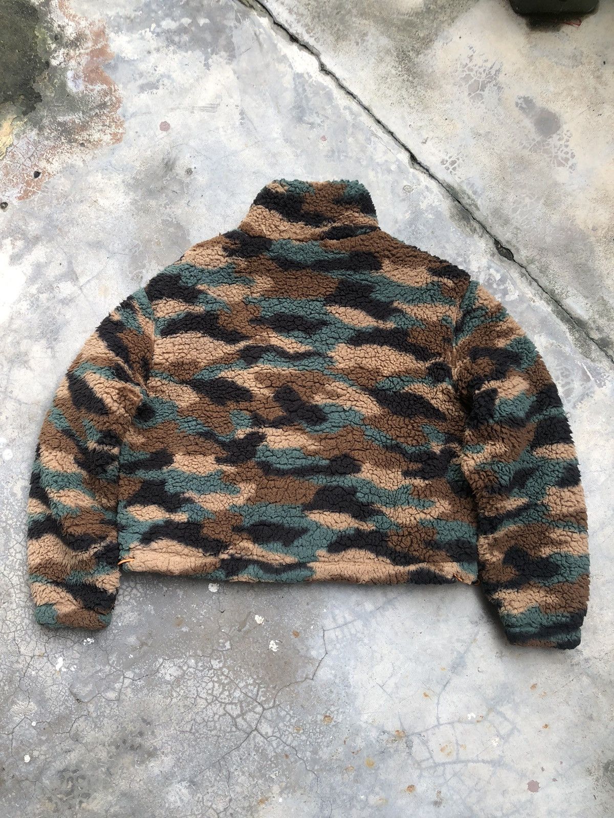 If Six Was Nine × Japanese Brand H&m Japanese Brand Camo Sherpa Fullzipper Jacket Size US M / EU 48-50 / 2 - 12 Thumbnail