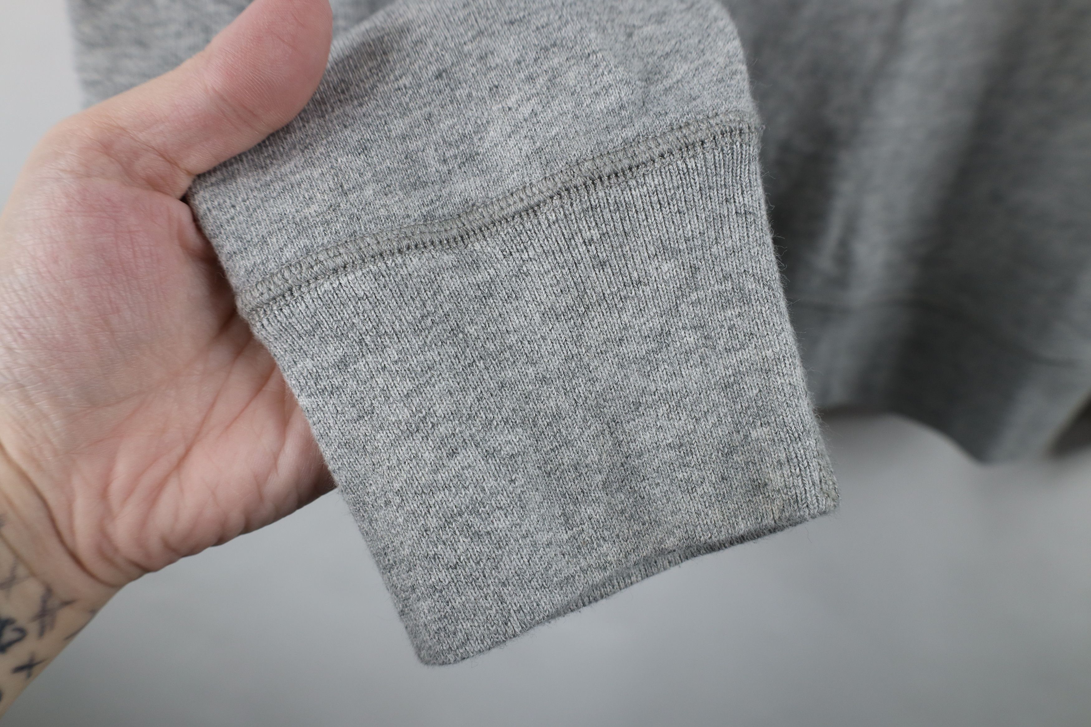Gap Y2K Gap Stencil Stamp French Terry Sweatshirt Heather Gray Size US M / EU 48-50 / 2 - 6 Thumbnail