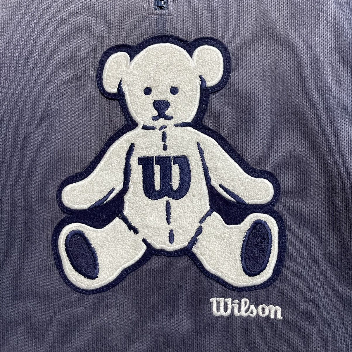 Wilson Vintage Wilson Teddy Bear Quarter Zip Pullover Size US L / EU 52-54 / 3 - 3 Thumbnail
