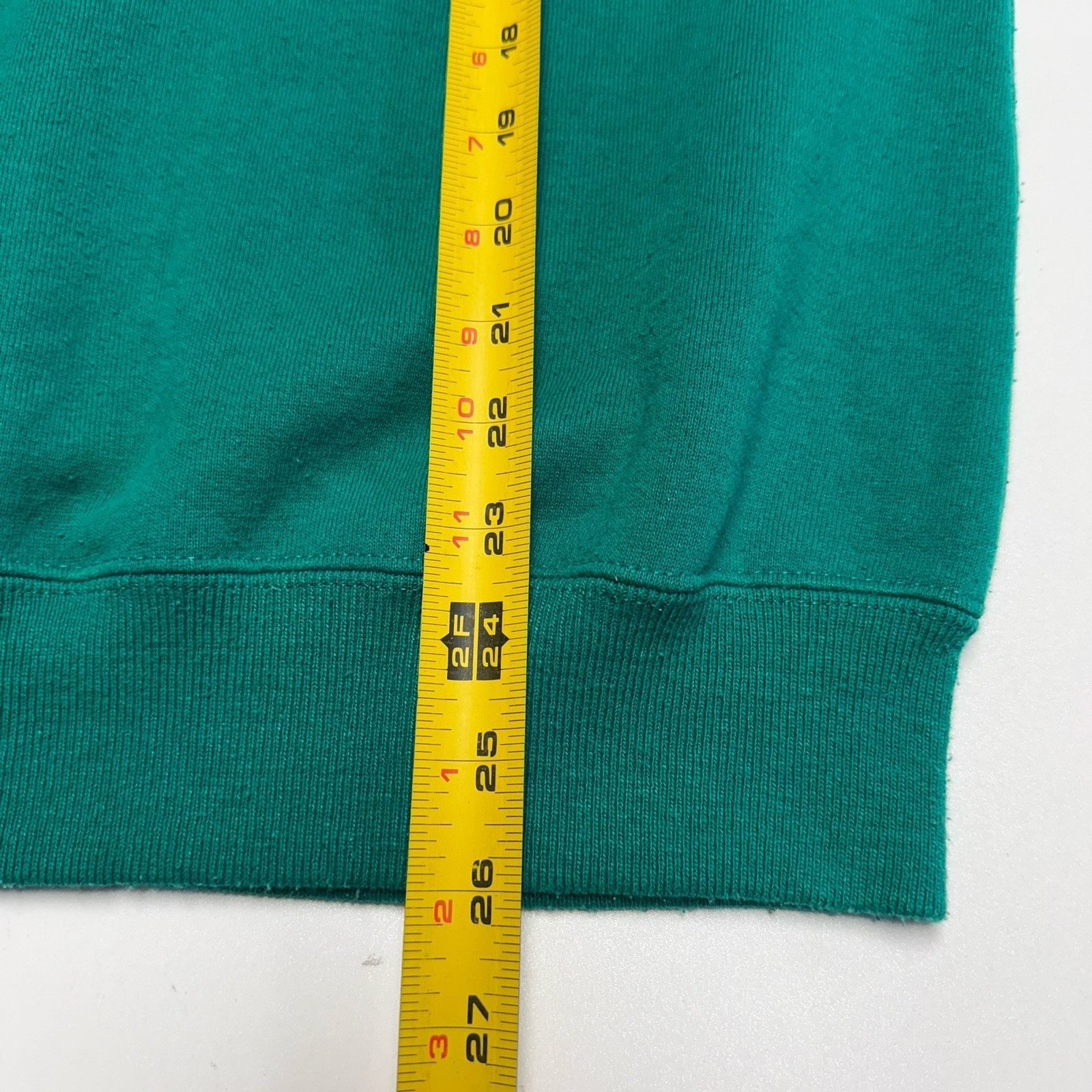 Nike Vintage 80s 90s Nike Crew Neck Teal Green Raglan Sweatshirt Size US M / EU 48-50 / 2 - 14 Thumbnail
