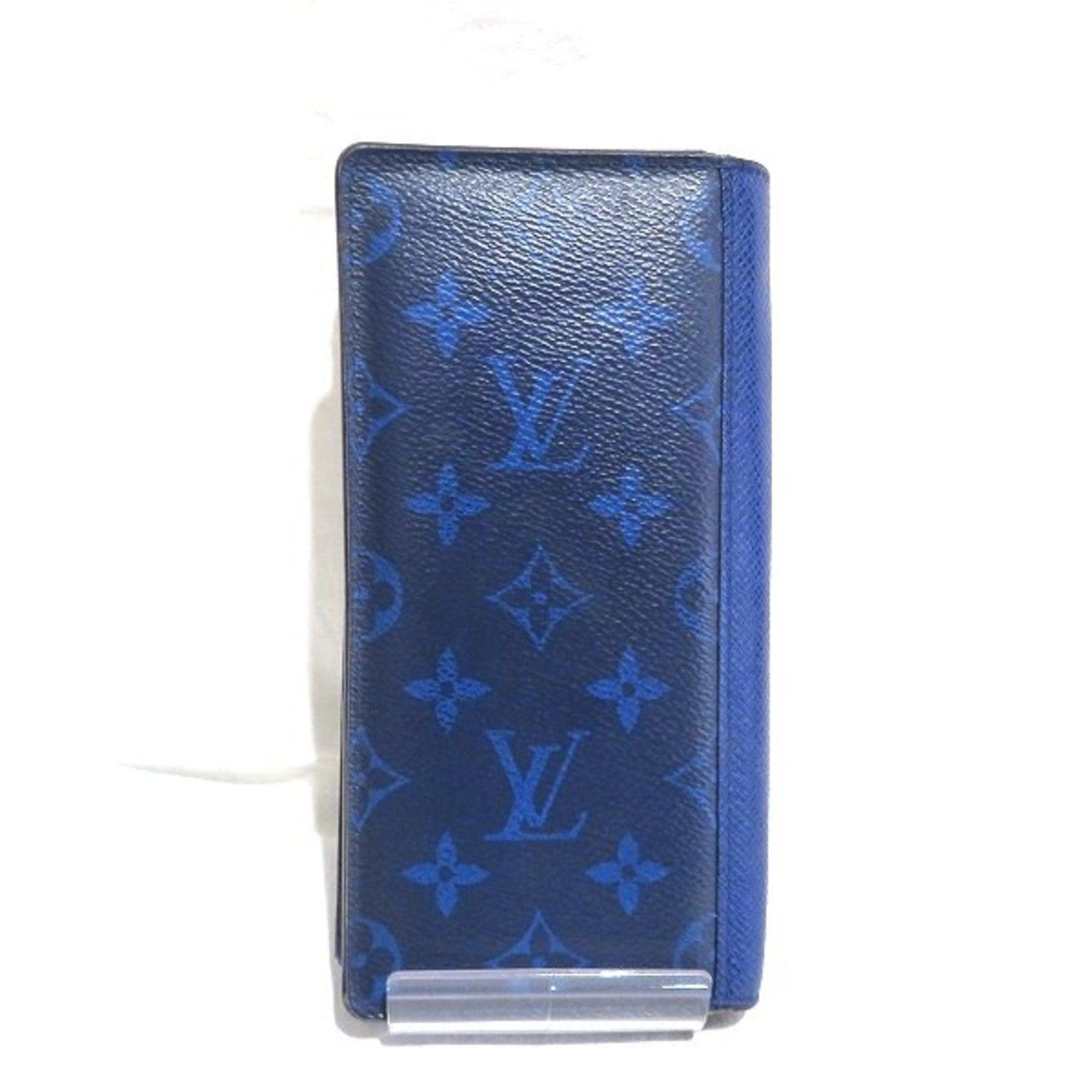 Louis Vuitton LOUIS VUITTON Taigarama Portefeuille Brazza M30297 Long ...