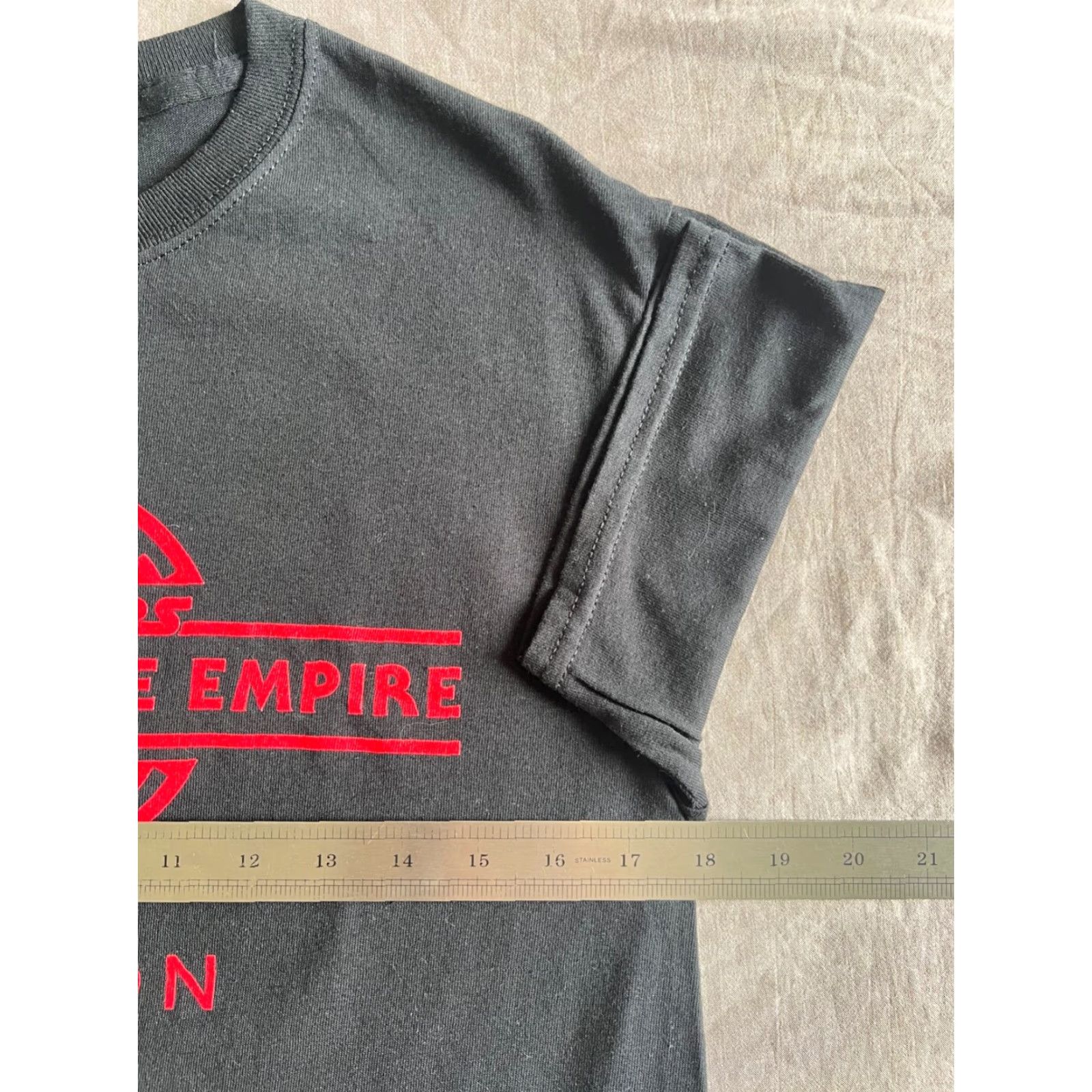 Star Wars Star Wars T-Shirt S Men Black Short Sleeve Logo Graphic 2017 London Immersive Experience Official BNWOT Vintage No N/A Size US S / EU 44-46 / 1 - 6 Thumbnail