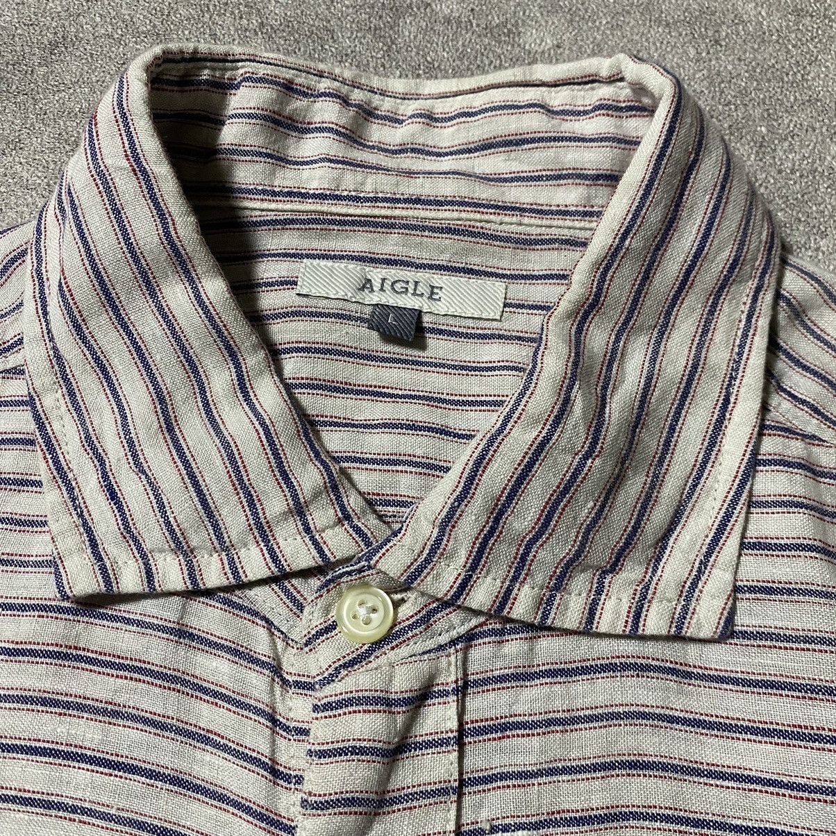 Aigle Aigle Vintage Stripe Shirt Size US L / EU 52-54 / 3 - 5 Thumbnail