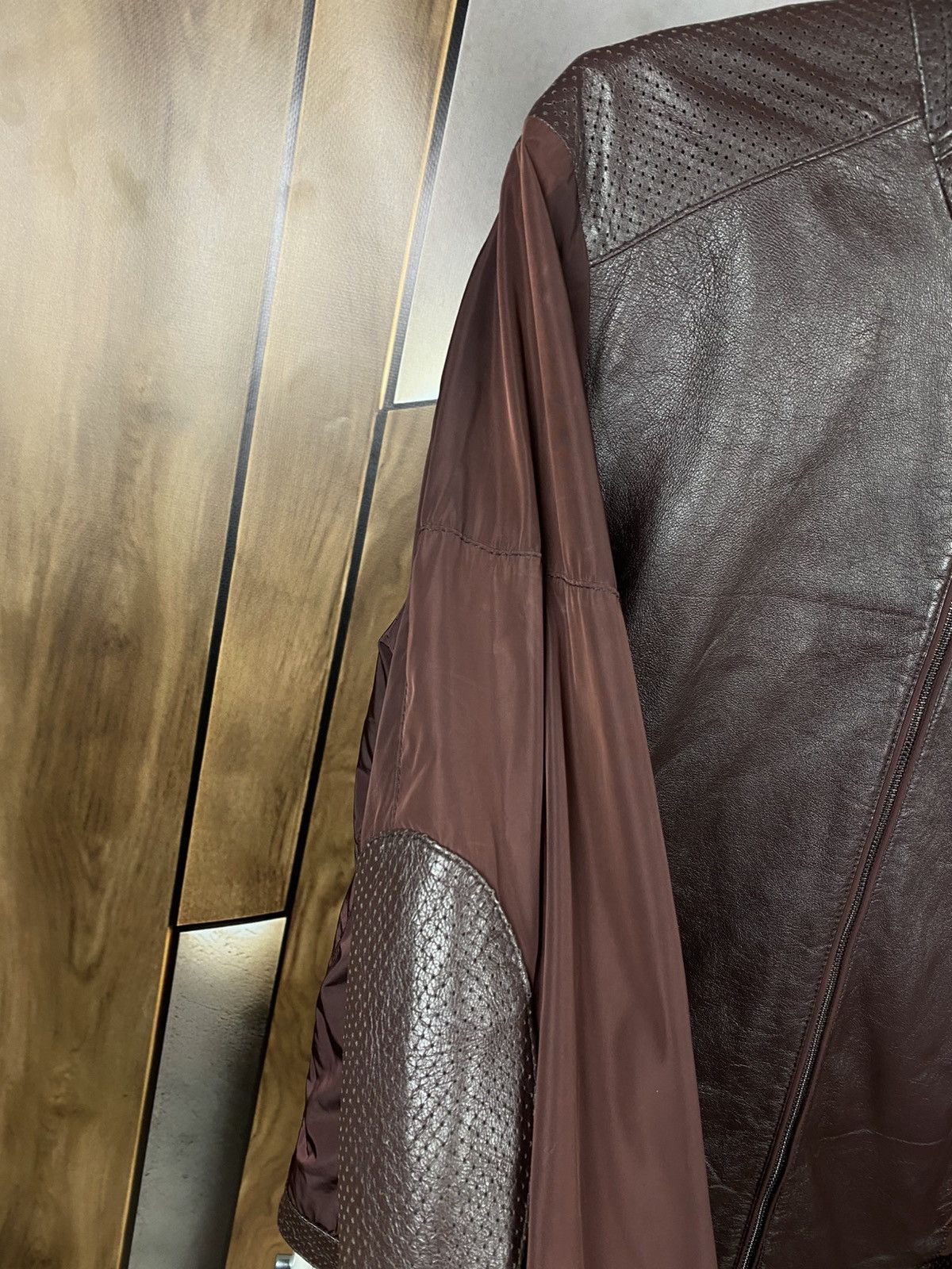 Cerruti 1881 🐊Lather Jacket Cerruti 1881 Path Logo Size 50🐊 Size US M / EU 48-50 / 2 - 5 Thumbnail