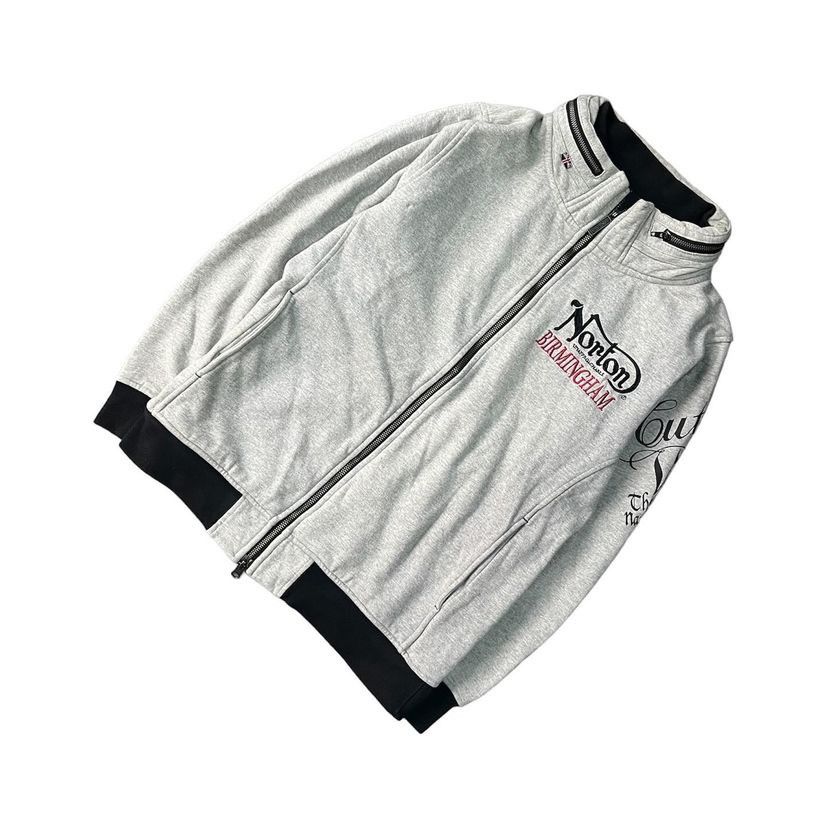 Norton Norton Zip Hoodie Vintage Size US L / EU 52-54 / 3 - 3 Thumbnail