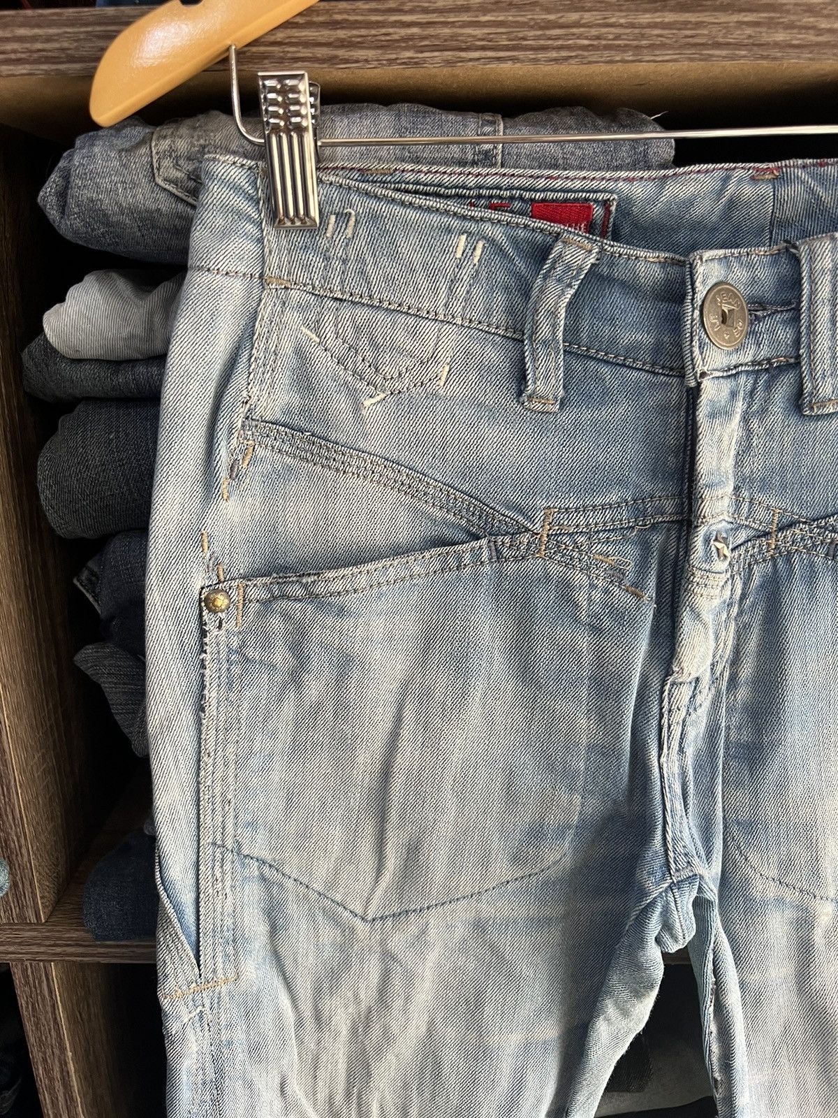 Marithe + Francois Girbaud 🔥Rare Marithe Francois Girbaud Distressed Denim Size US 30 / EU 46 - 4 Thumbnail