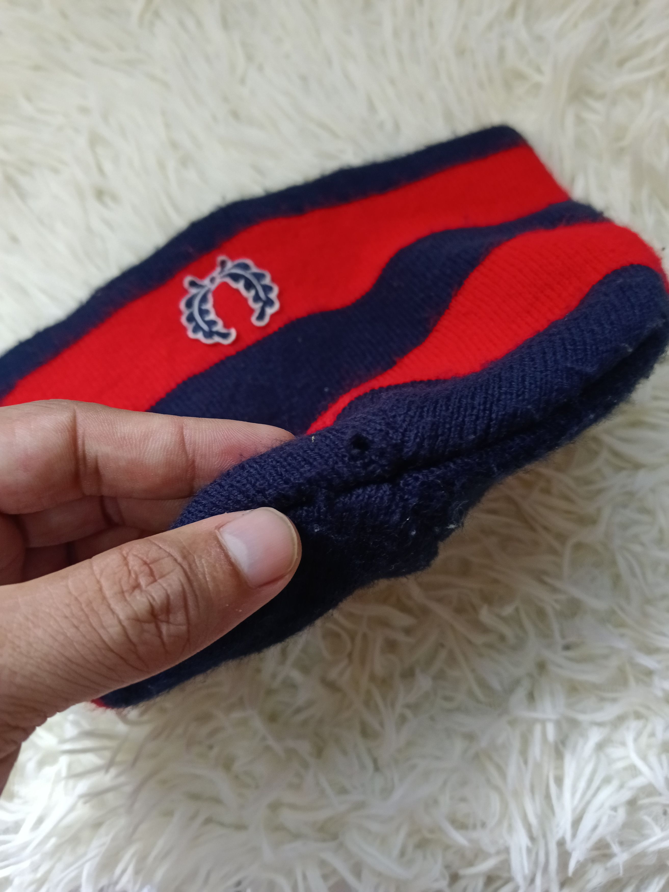 Fred Perry FRED PERRY STRIPE BEANIE Size ONE SIZE - 3 Thumbnail