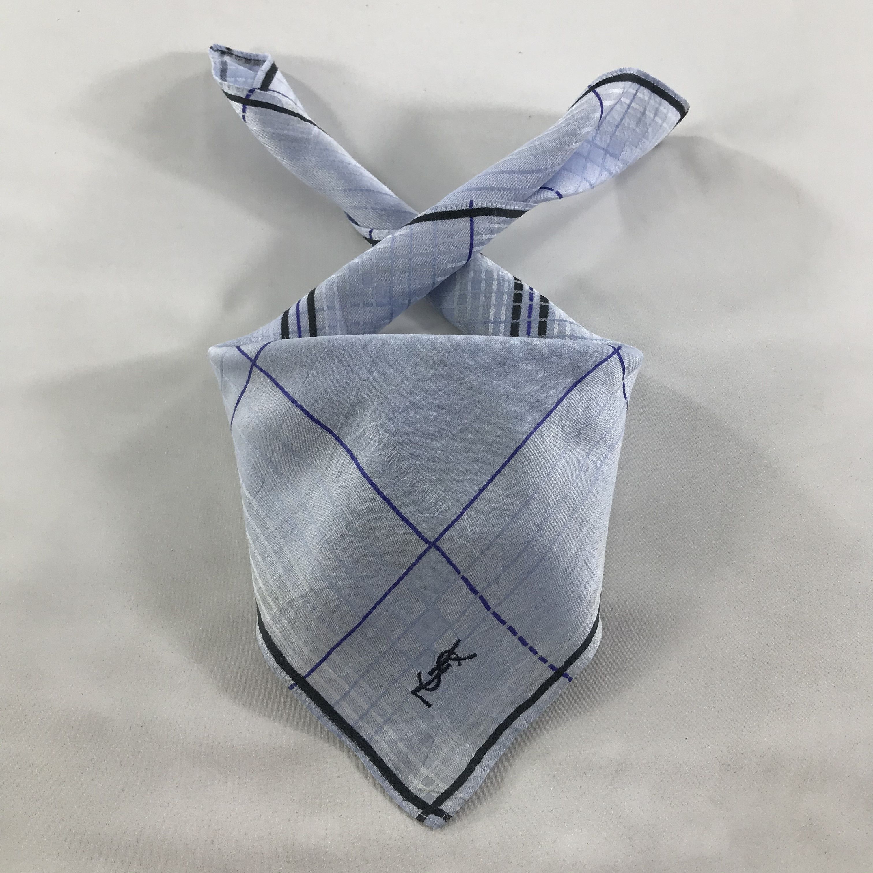 Vintage × Yves Saint Laurent Yves Saint Laurent Bandana /Handkerchief/Neckerchief -S1557 Size ONE SIZE - 3 Thumbnail