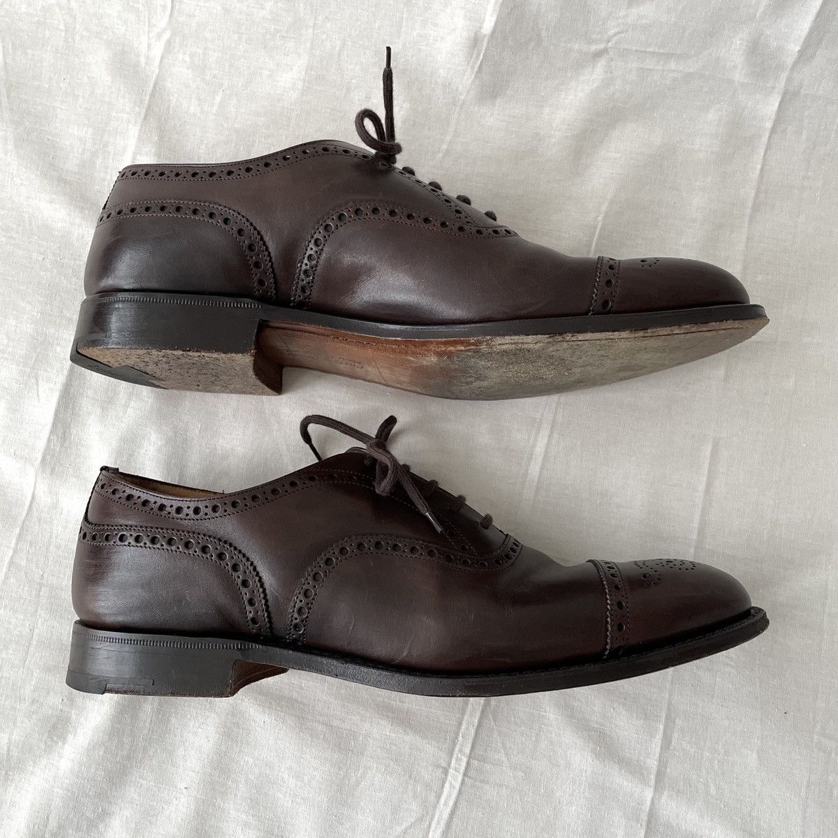 Church's Church's Diplomat Oxford Brogue Custom Grade Made in England Size US 10 / EU 43 - 16 Thumbnail
