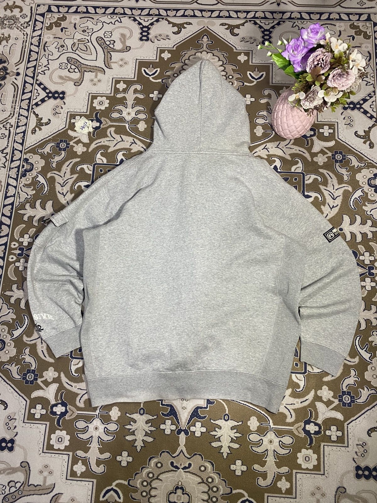 Vintage VINTAGE FREAKY MASSIVE HOODIE SPELLOUT ! Size US L / EU 52-54 / 3 - 11 Thumbnail