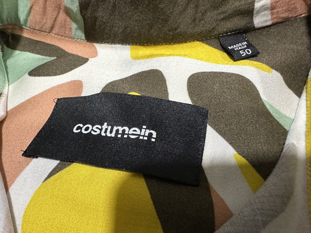 Other 🔥Costumein Abstract Rayon Shirt Ls Mandarin Collar Size US XL / EU 56 / 4 - 7 Thumbnail
