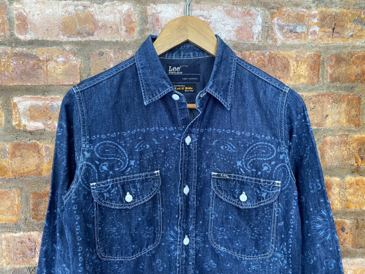 NANO universe × Number (N)ine Let is Ride X Lee X Nano Universe laser paisley print Size US S / EU 44-46 / 1 - 3 Thumbnail