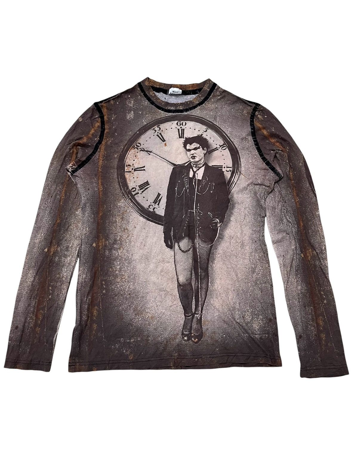 トップス JEAN PAUL GAULTIER HOMME 01SS SATAN TEE SOLD)JEAN PAUL GAULTIER HOMME SS2001 SATAN TEE Jean Paul Gaultier