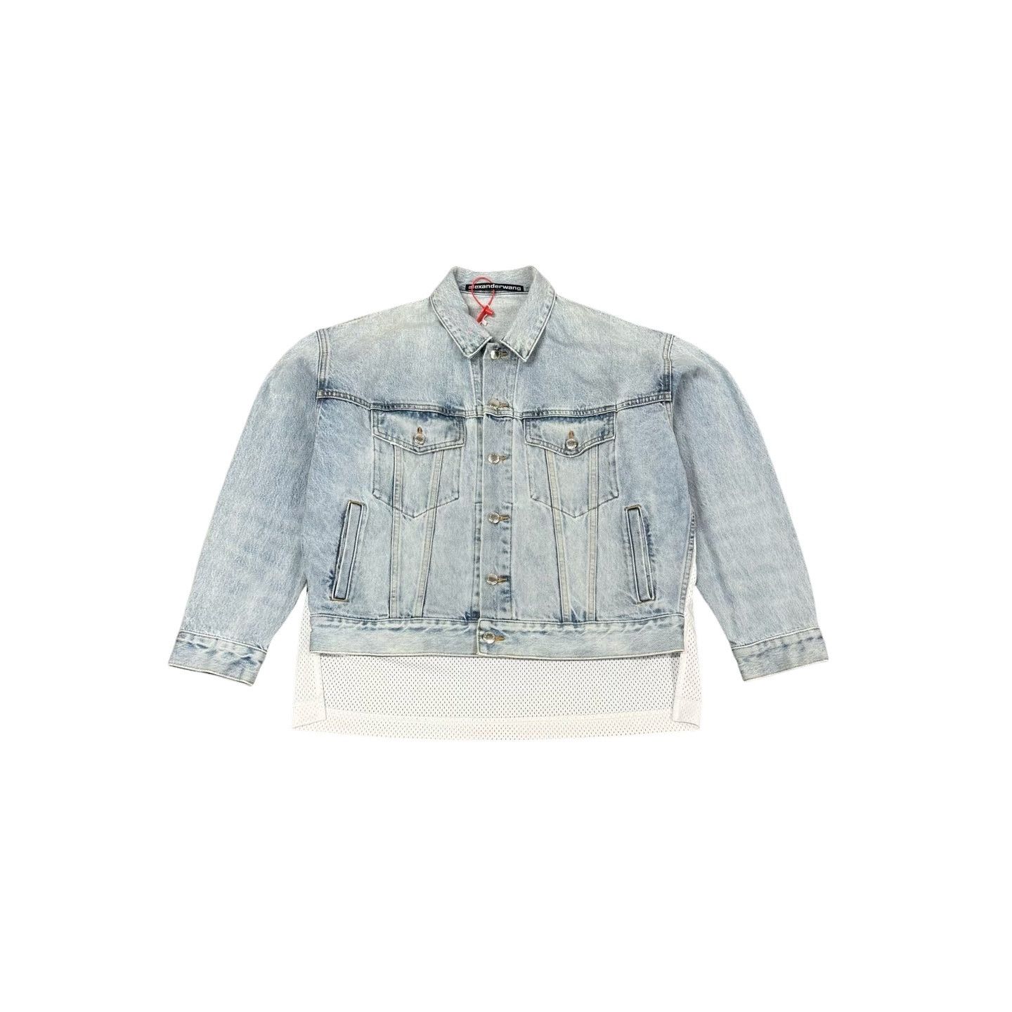 Alexander Wang Alexander Wang Hybrid Denim Jersey Jacket Size M Size US M / EU 48-50 / 2 - 1 Thumbnail