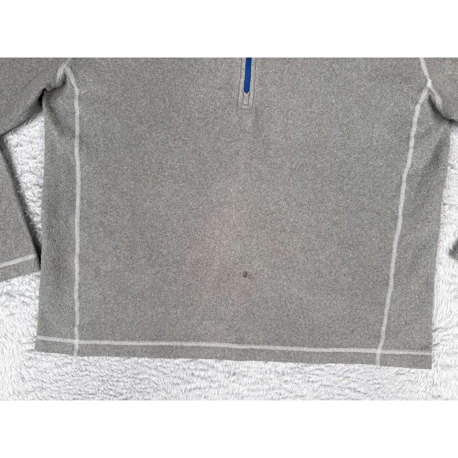 The North Face The North Face Pullover Mens M Gray Fleece Quarter Zip Hiking Outdoor Shirt Size US M / EU 48-50 / 2 - 5 Thumbnail