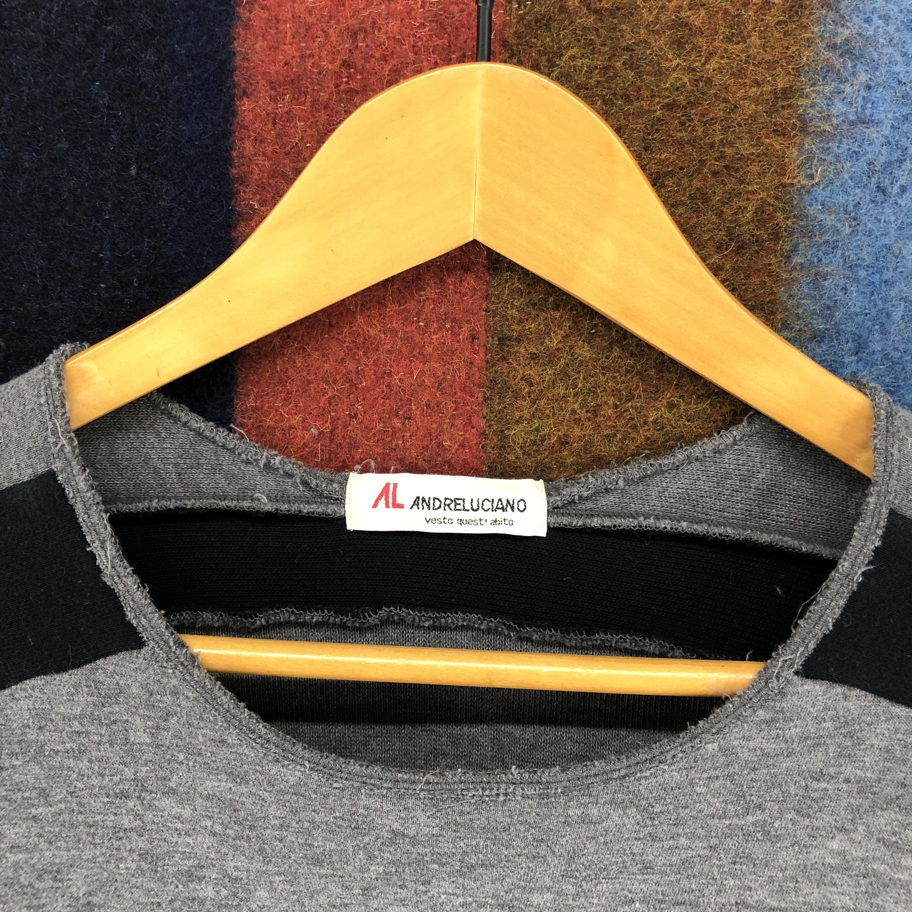 Other ANDRE LUCIANO Milano Italy Rare Sweatshirt #0599/Z Size US M / EU 48-50 / 2 - 5 Thumbnail