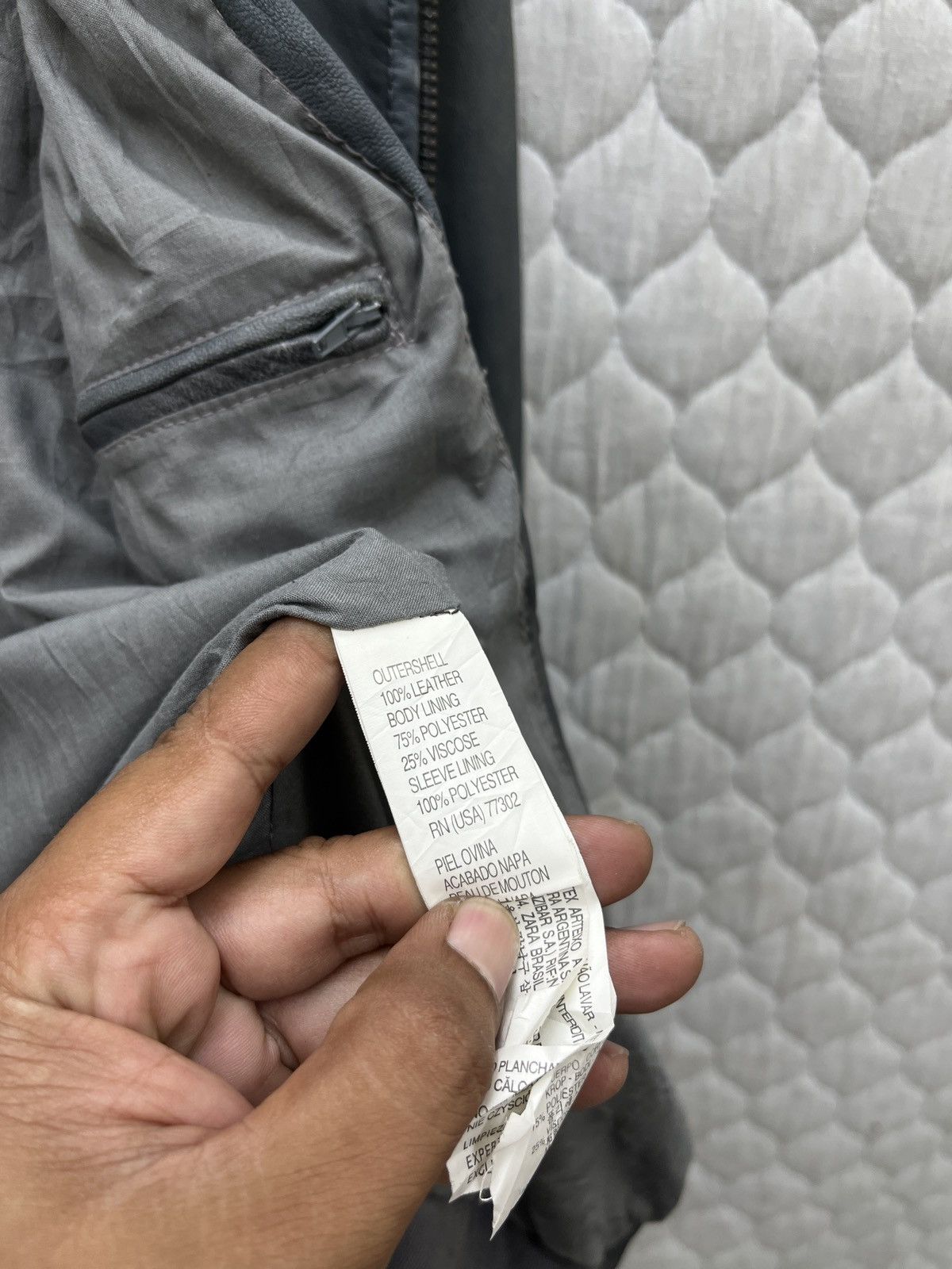 Zara 🔥🔥🔥STEALS ZARA MAN LEATHER JACKET Size US M / EU 48-50 / 2 - 9 Thumbnail