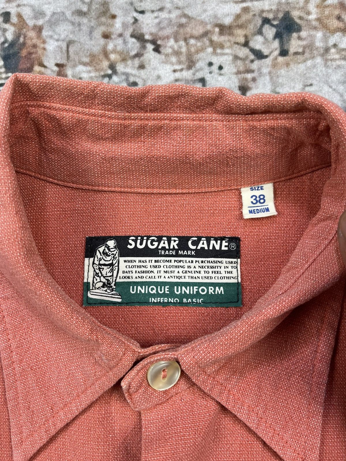 Sugar Cane Vintage Sugar Cane Uniform Button Up Workshirt Size US M / EU 48-50 / 2 - 12 Thumbnail