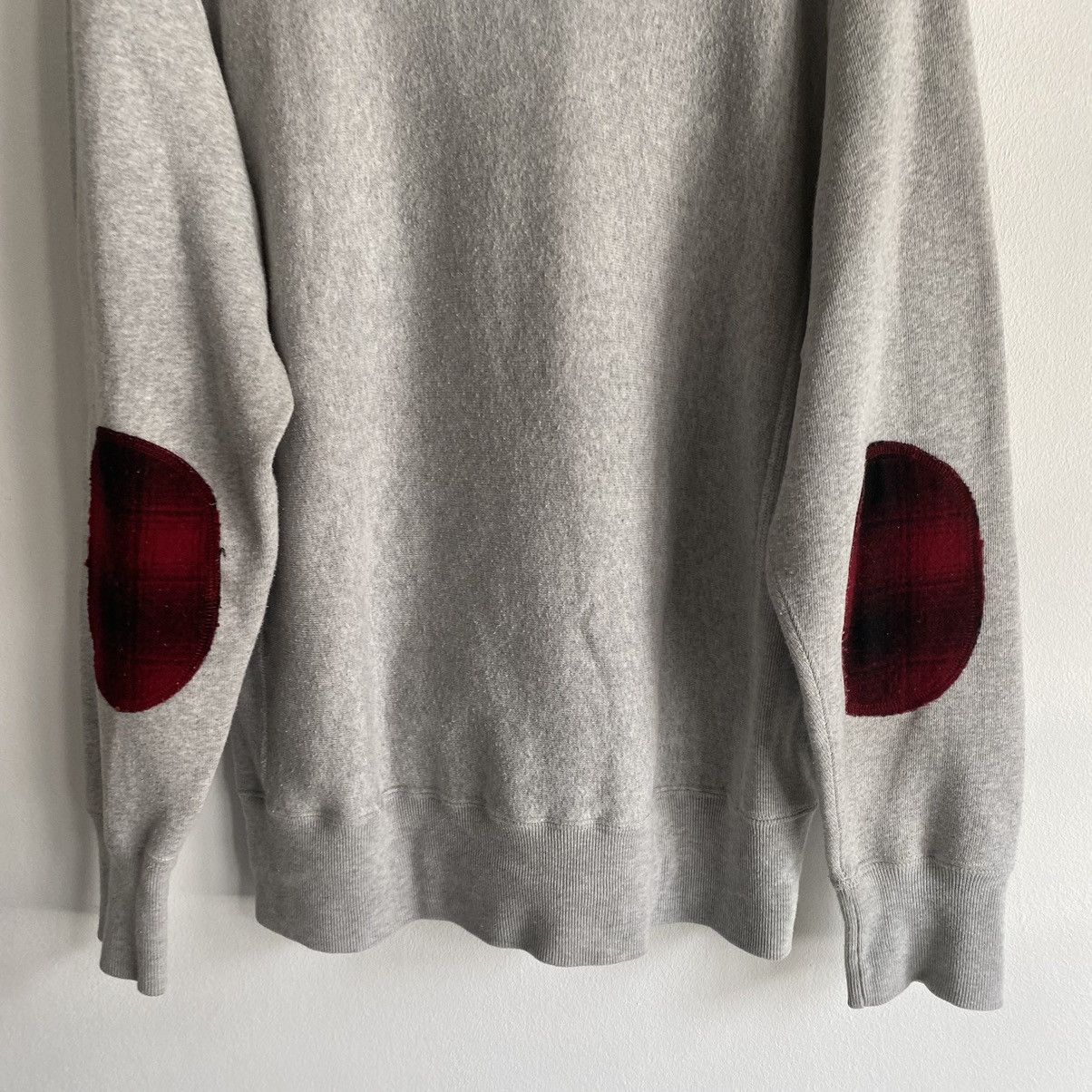 Champion × Woolrich Woolen Mills Champion Woolrich Reverse Weave Patch Sweater Size US L / EU 52-54 / 3 - 7 Thumbnail