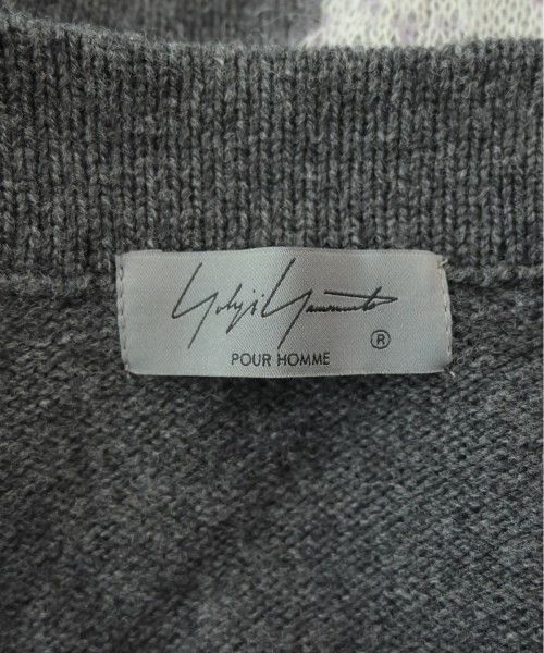 Yohji Yamamoto yohji yamamoto POUR HOMME print logo cardigan Size US L / EU 52-54 / 3 - 3 Thumbnail