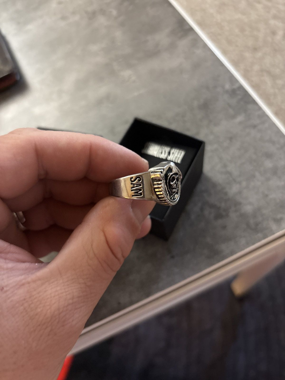 Vintage sons of anarchy main signet ring Size ONE SIZE - 5 Thumbnail