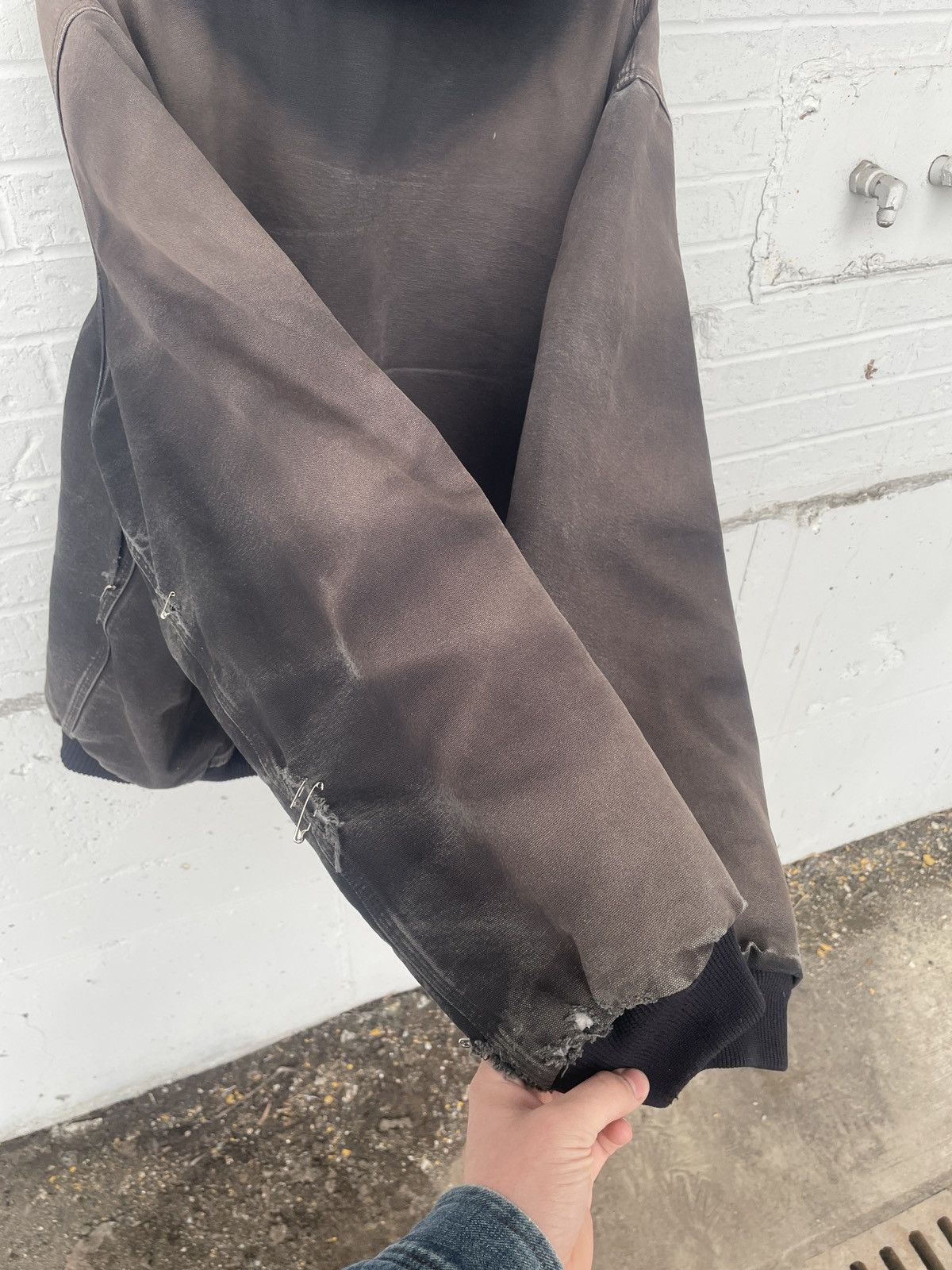 Carhartt Faded & Distressed Carhartt hooded active jacket Size US XXL / EU 58 / 5 - 8 Thumbnail